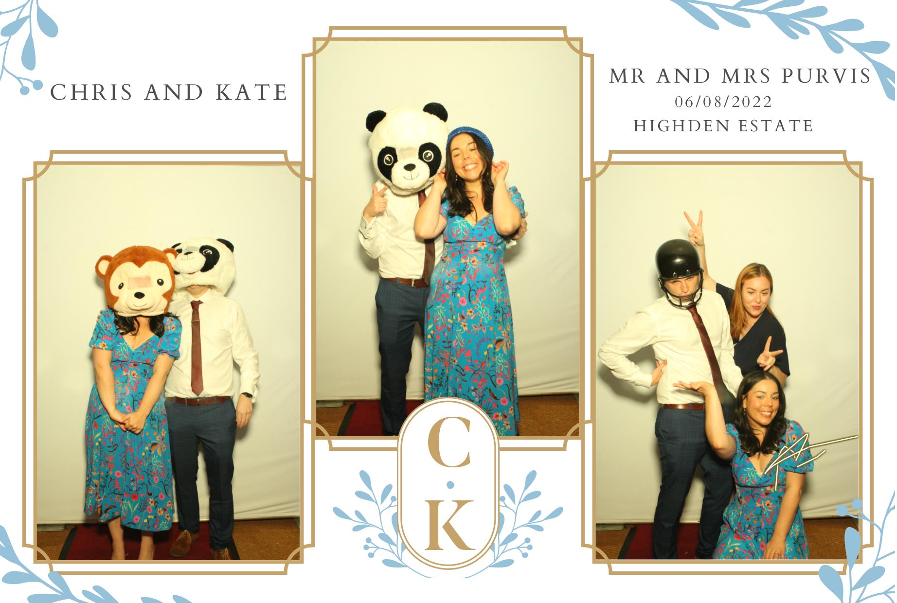 Chris & Kate's Wedding | View more photos from the event at gallery.myphotoboothexperience.co.uk/u/MyPhotoBoothExperienceLtd/Chris-Kates-Wedding