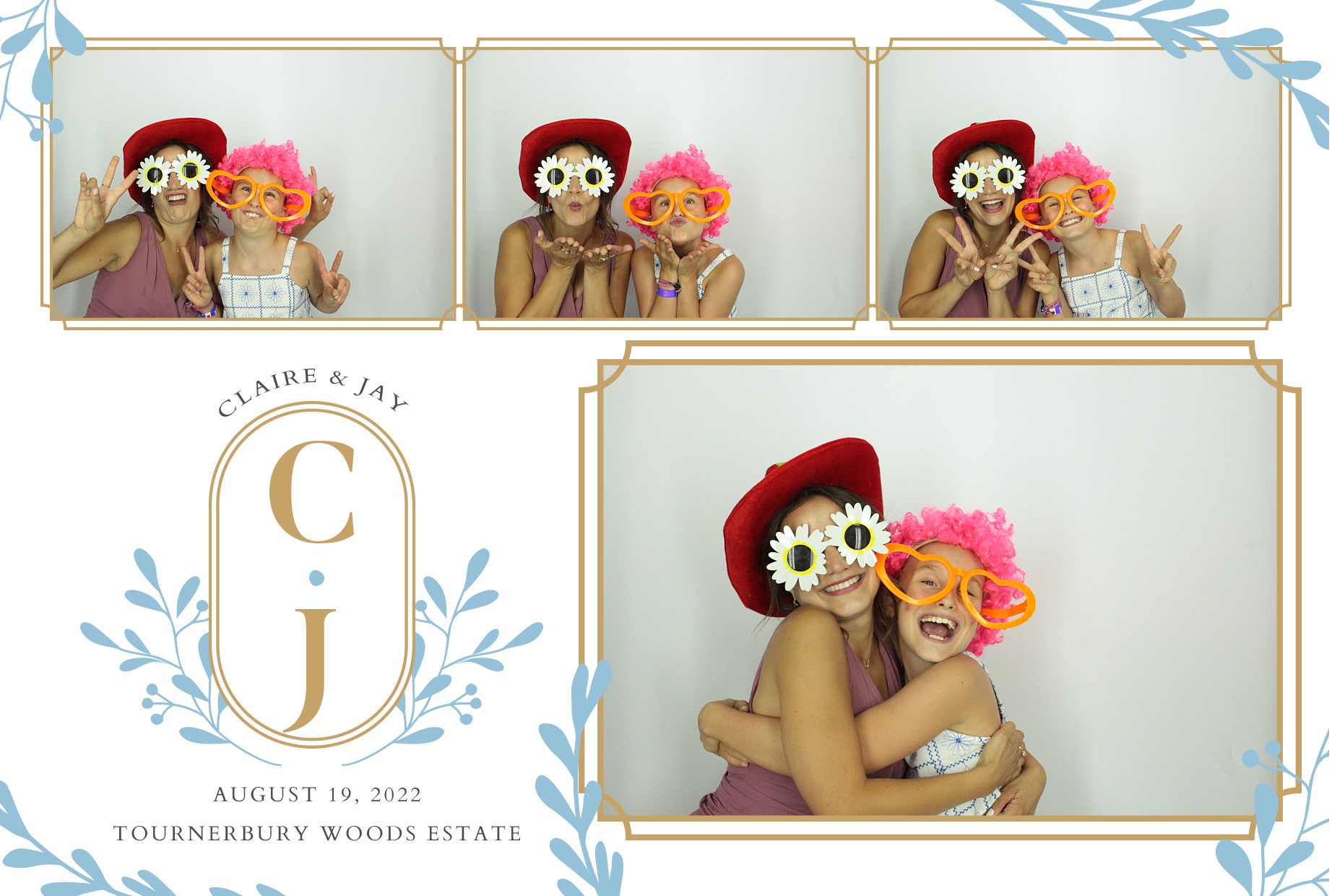 Claire & Jay's Wedding  | View more photos from the event at gallery.myphotoboothexperience.co.uk/u/MyPhotoBoothExperienceLtd/Claire-Jays-Wedding