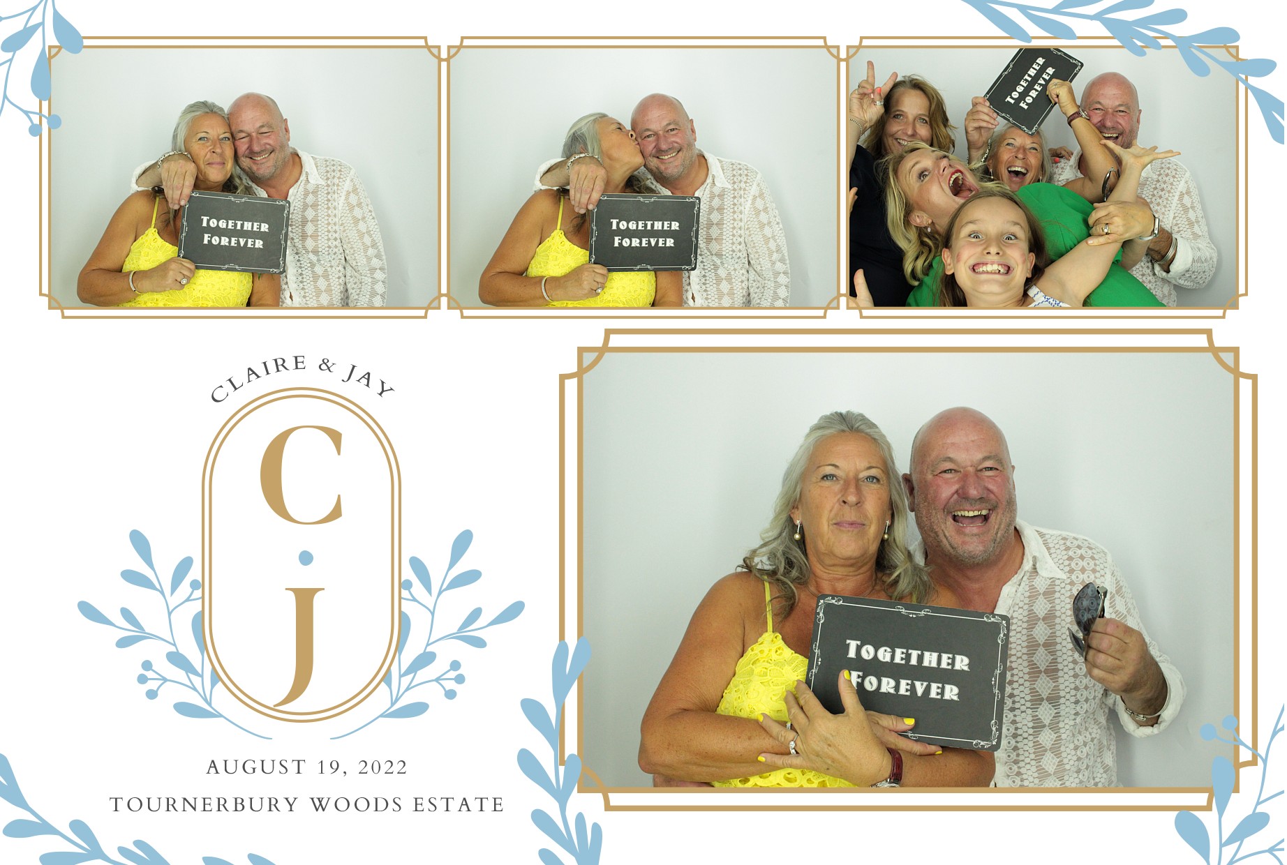 Claire & Jay's Wedding  | View more photos from the event at gallery.myphotoboothexperience.co.uk/u/MyPhotoBoothExperienceLtd/Claire-Jays-Wedding