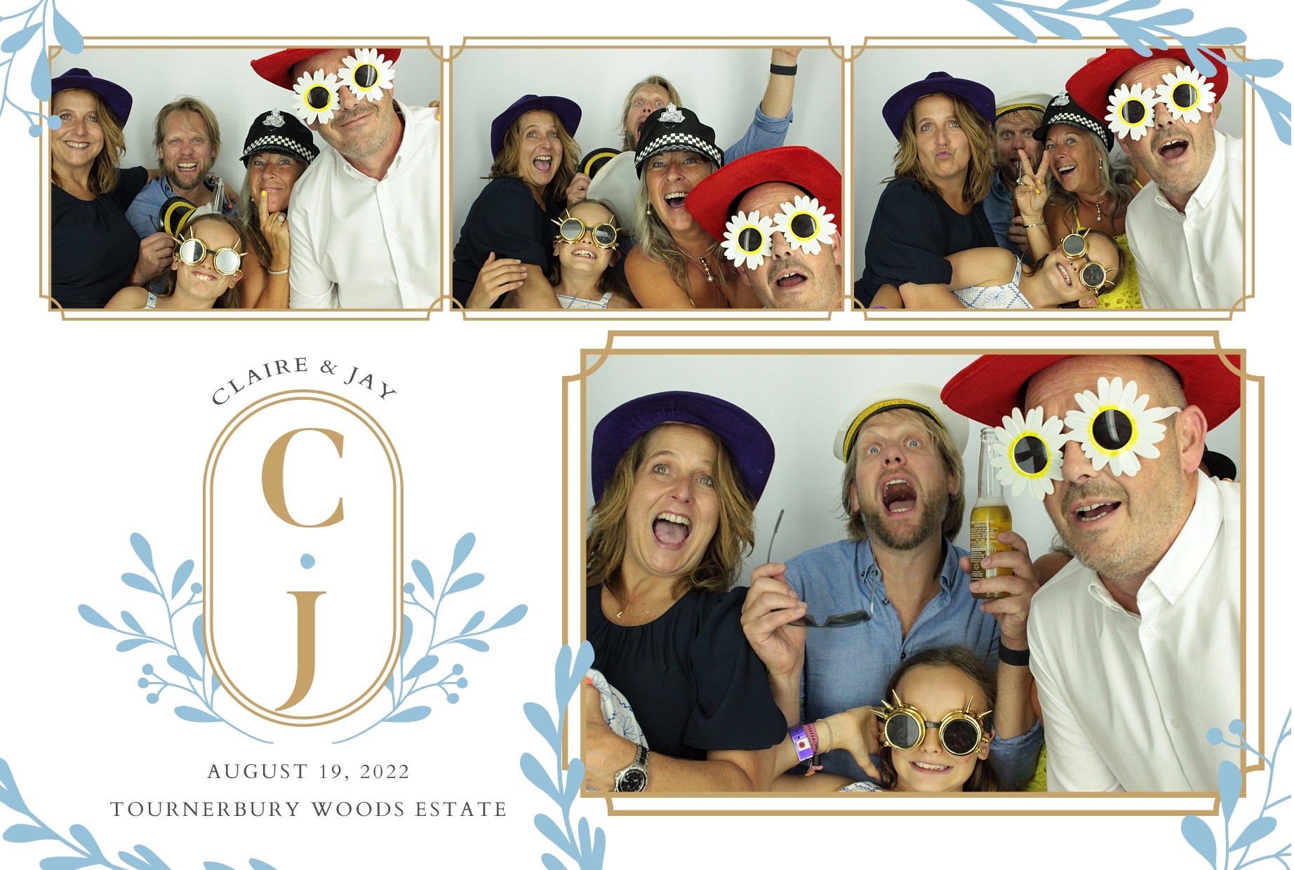 Claire & Jay's Wedding  | View more photos from the event at gallery.myphotoboothexperience.co.uk/u/MyPhotoBoothExperienceLtd/Claire-Jays-Wedding
