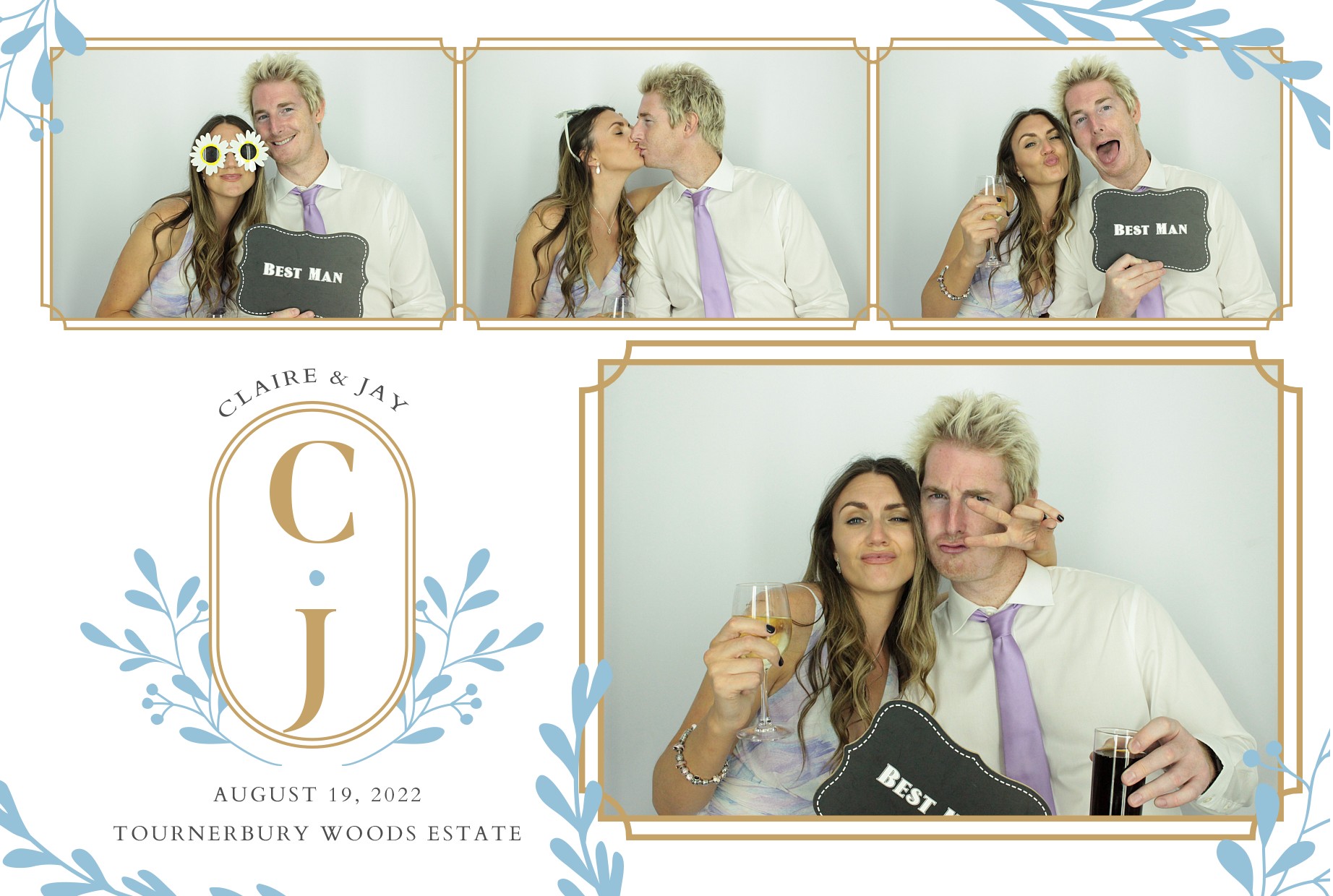 Claire & Jay's Wedding  | View more photos from the event at gallery.myphotoboothexperience.co.uk/u/MyPhotoBoothExperienceLtd/Claire-Jays-Wedding