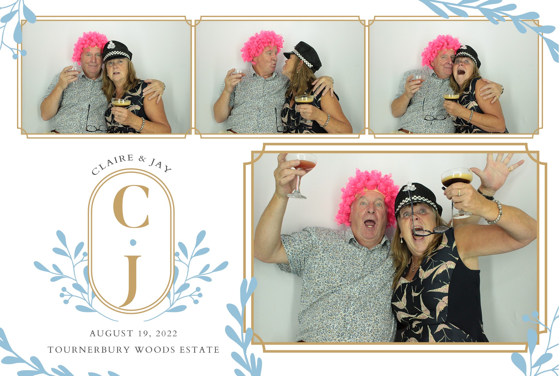 Claire & Jay's Wedding  | View more photos from the event at gallery.myphotoboothexperience.co.uk/u/MyPhotoBoothExperienceLtd/Claire-Jays-Wedding