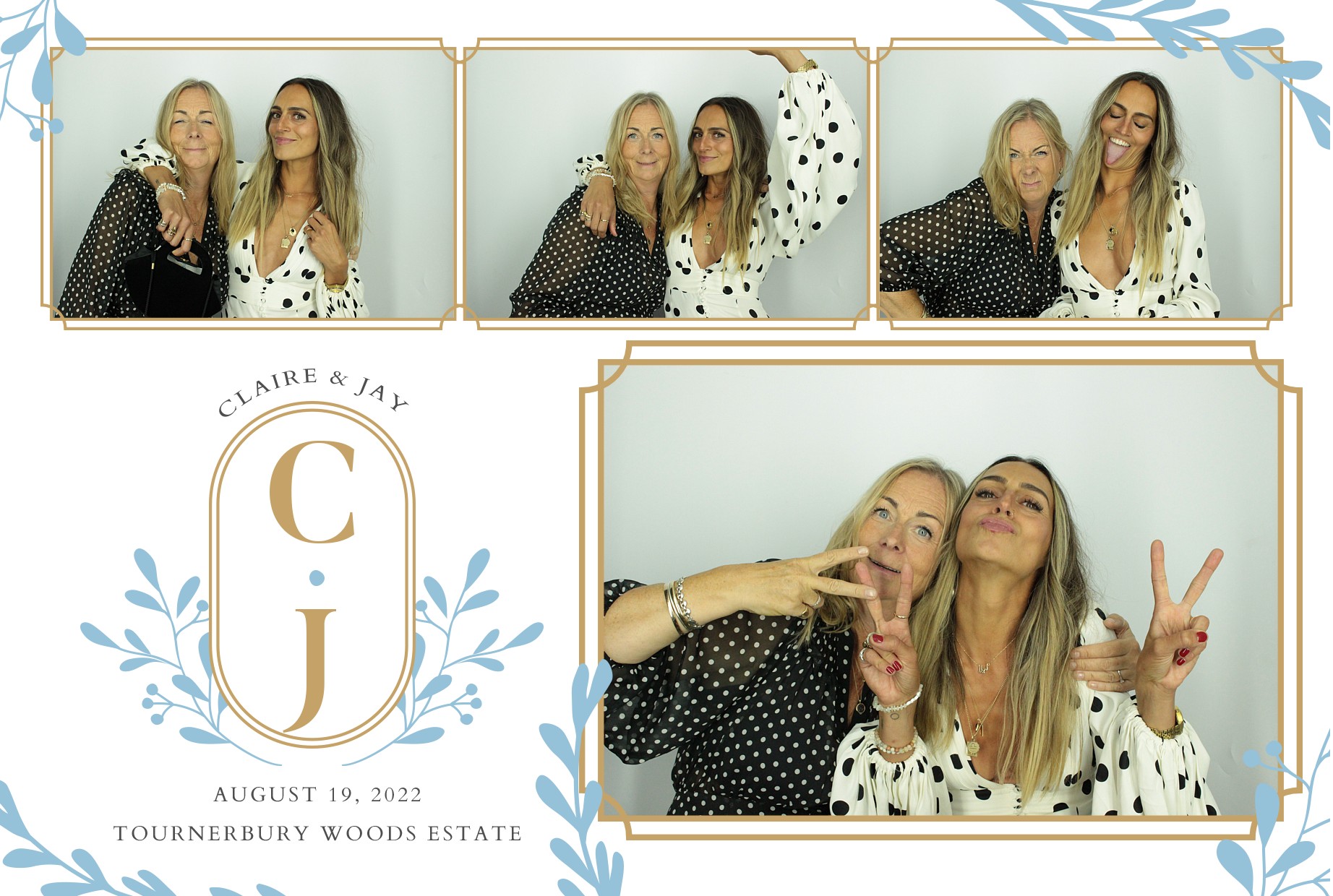 Claire & Jay's Wedding  | View more photos from the event at gallery.myphotoboothexperience.co.uk/u/MyPhotoBoothExperienceLtd/Claire-Jays-Wedding