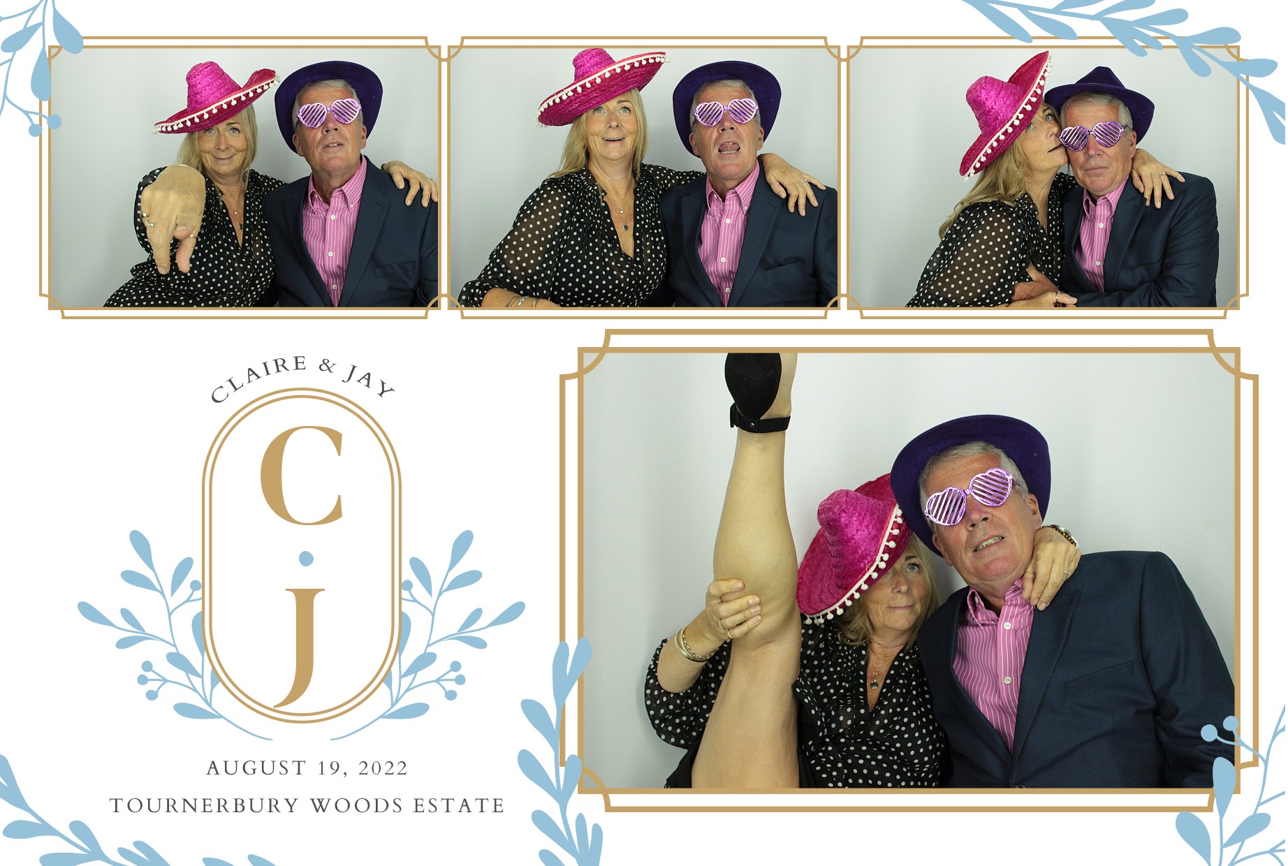 Claire & Jay's Wedding  | View more photos from the event at gallery.myphotoboothexperience.co.uk/u/MyPhotoBoothExperienceLtd/Claire-Jays-Wedding