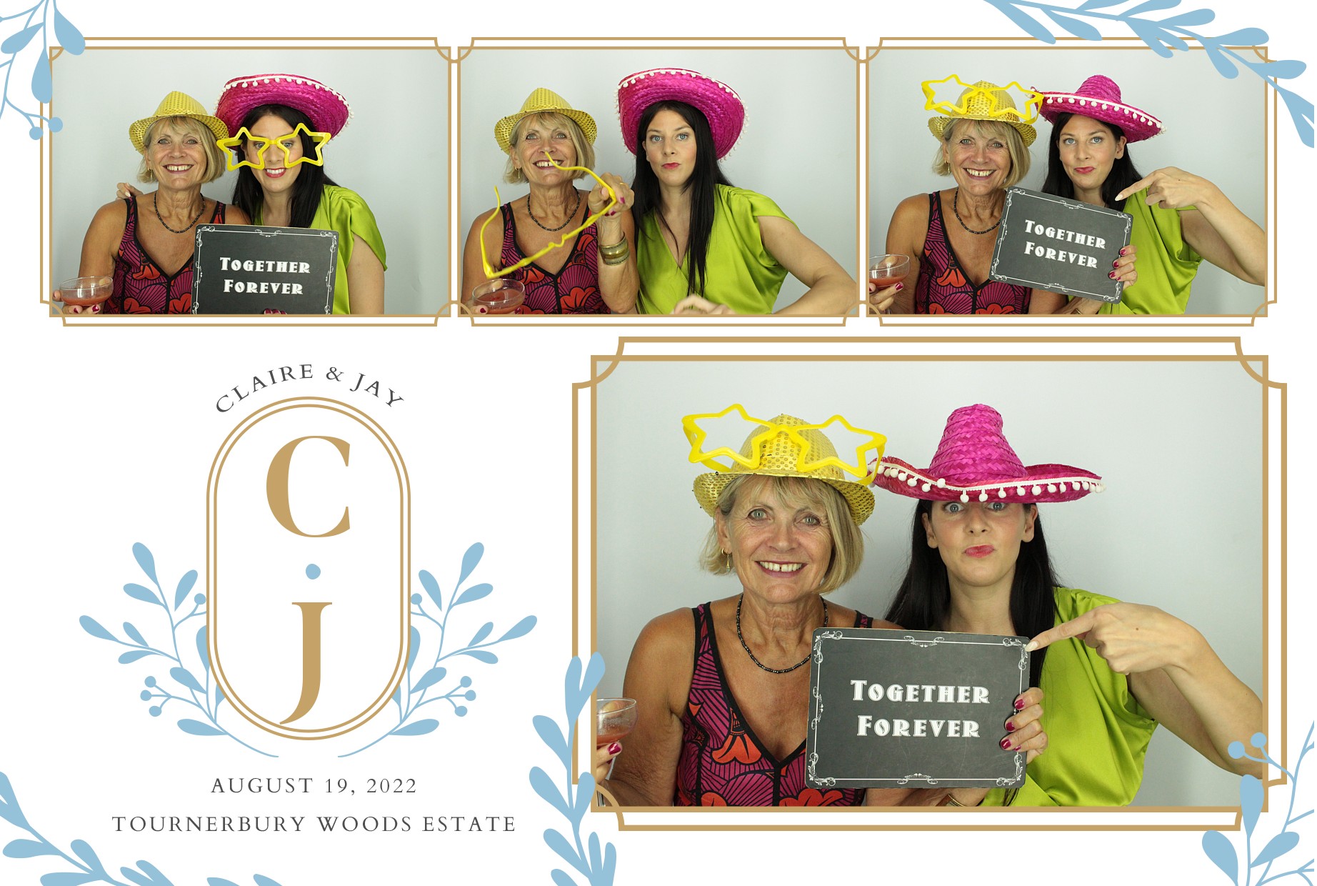 Claire & Jay's Wedding  | View more photos from the event at gallery.myphotoboothexperience.co.uk/u/MyPhotoBoothExperienceLtd/Claire-Jays-Wedding