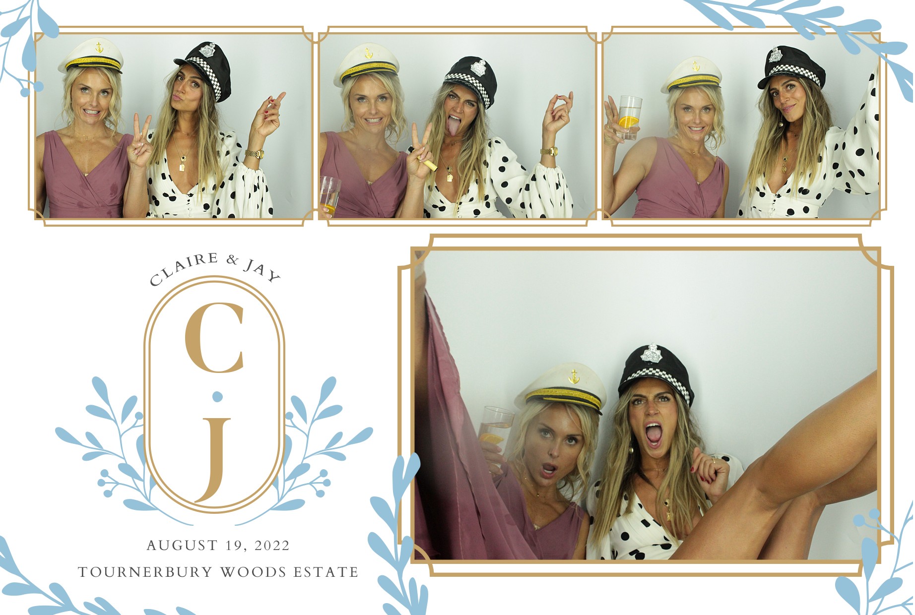 Claire & Jay's Wedding  | View more photos from the event at gallery.myphotoboothexperience.co.uk/u/MyPhotoBoothExperienceLtd/Claire-Jays-Wedding