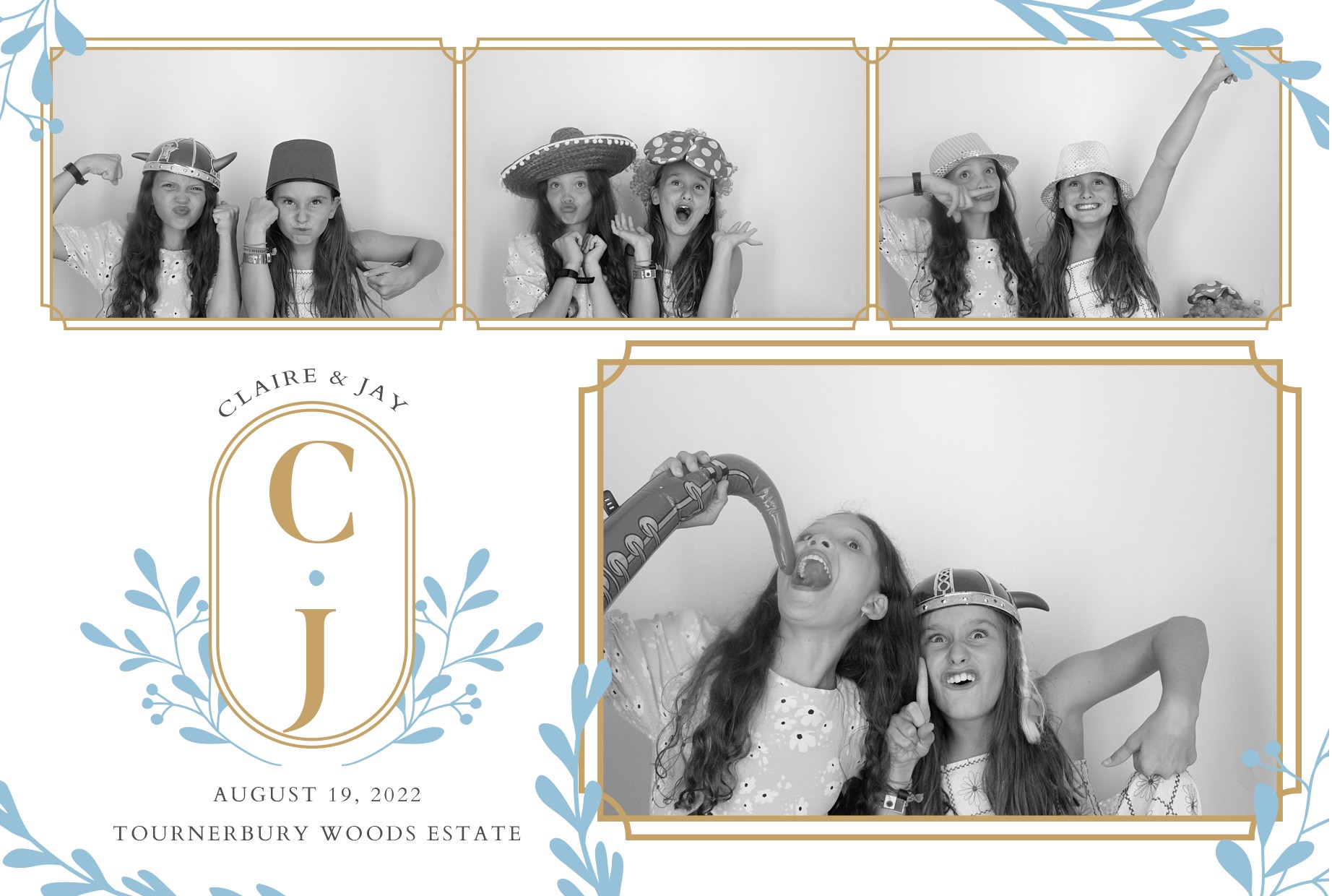 Claire & Jay's Wedding  | View more photos from the event at gallery.myphotoboothexperience.co.uk/u/MyPhotoBoothExperienceLtd/Claire-Jays-Wedding