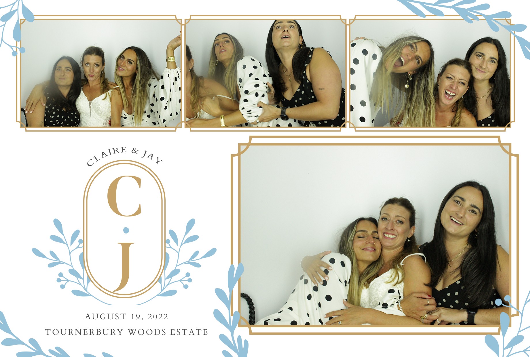Claire & Jay's Wedding  | View more photos from the event at gallery.myphotoboothexperience.co.uk/u/MyPhotoBoothExperienceLtd/Claire-Jays-Wedding