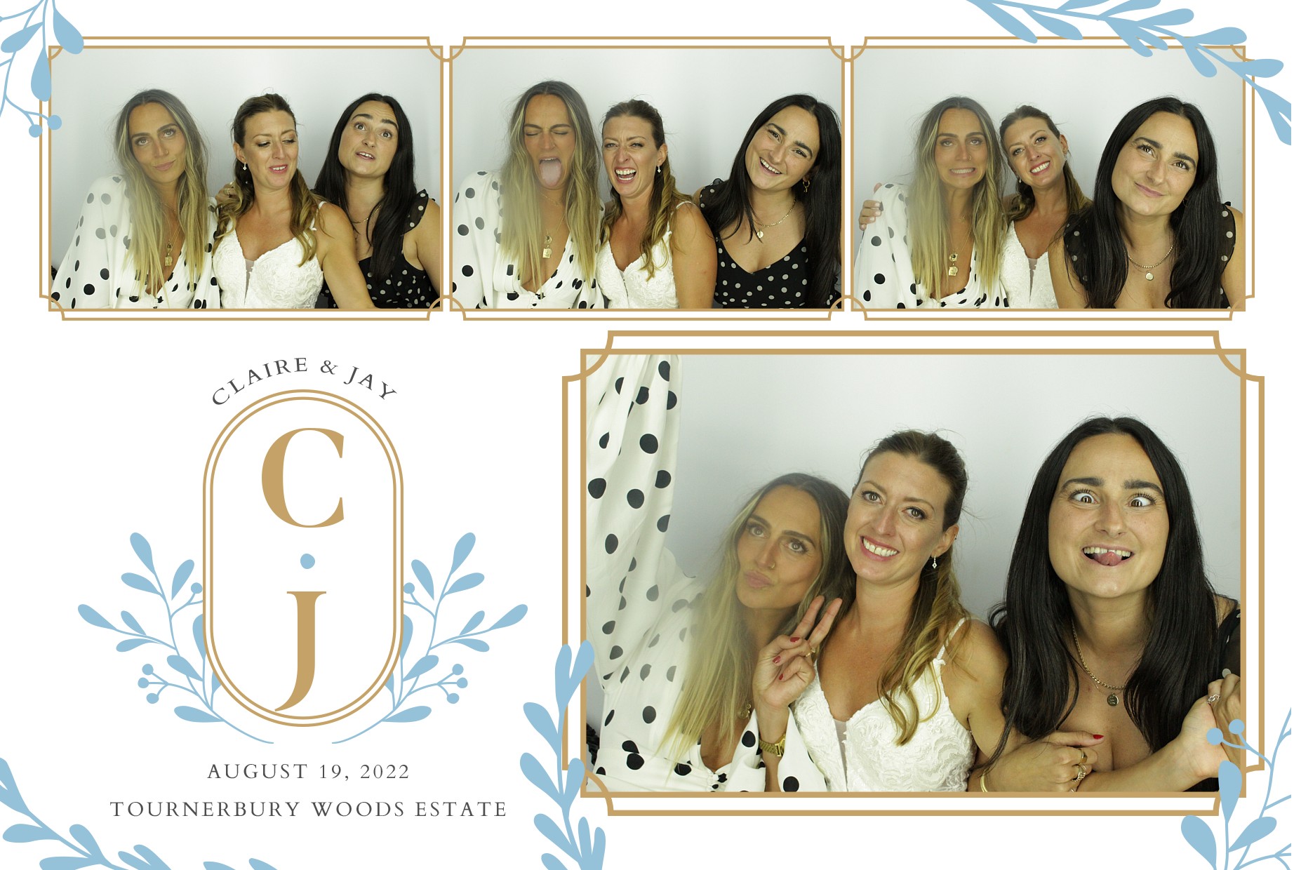 Claire & Jay's Wedding  | View more photos from the event at gallery.myphotoboothexperience.co.uk/u/MyPhotoBoothExperienceLtd/Claire-Jays-Wedding
