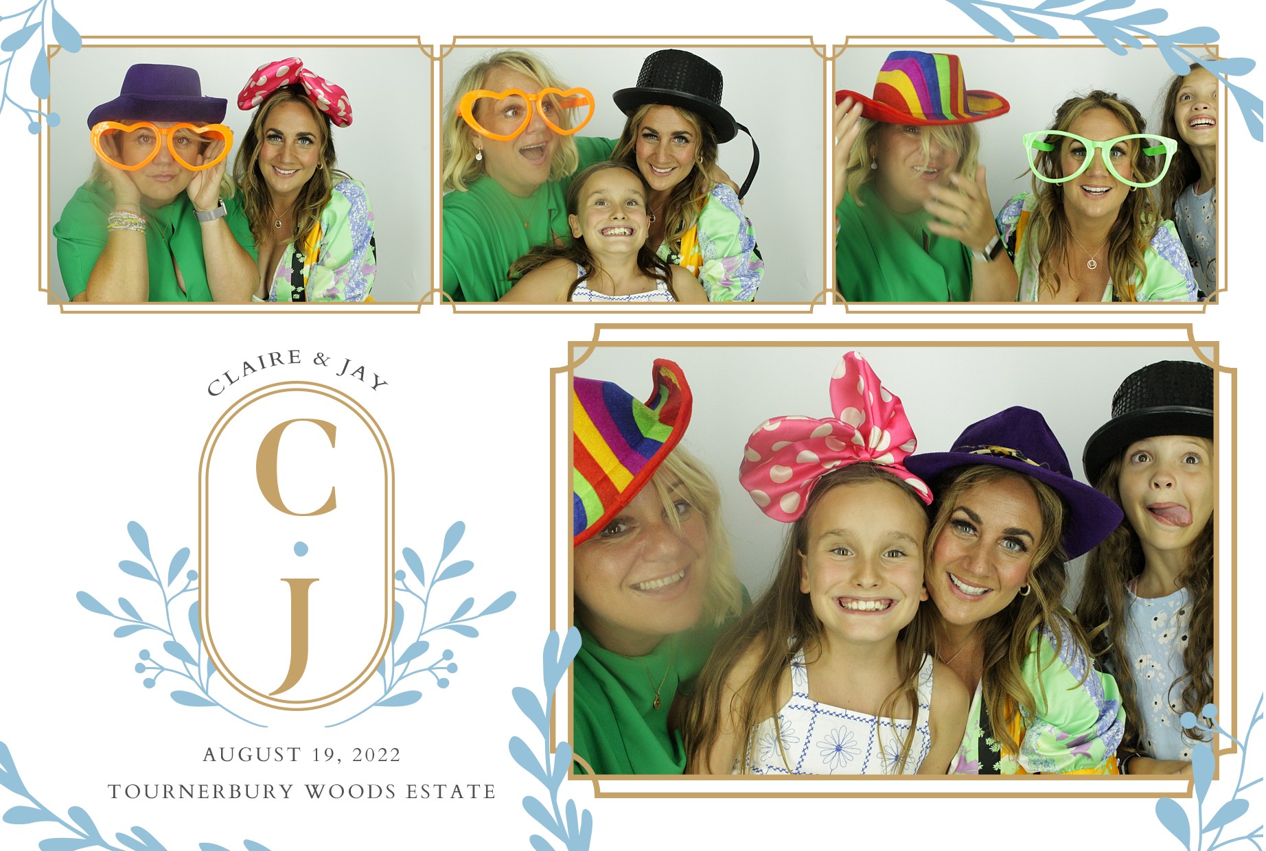 Claire & Jay's Wedding  | View more photos from the event at gallery.myphotoboothexperience.co.uk/u/MyPhotoBoothExperienceLtd/Claire-Jays-Wedding