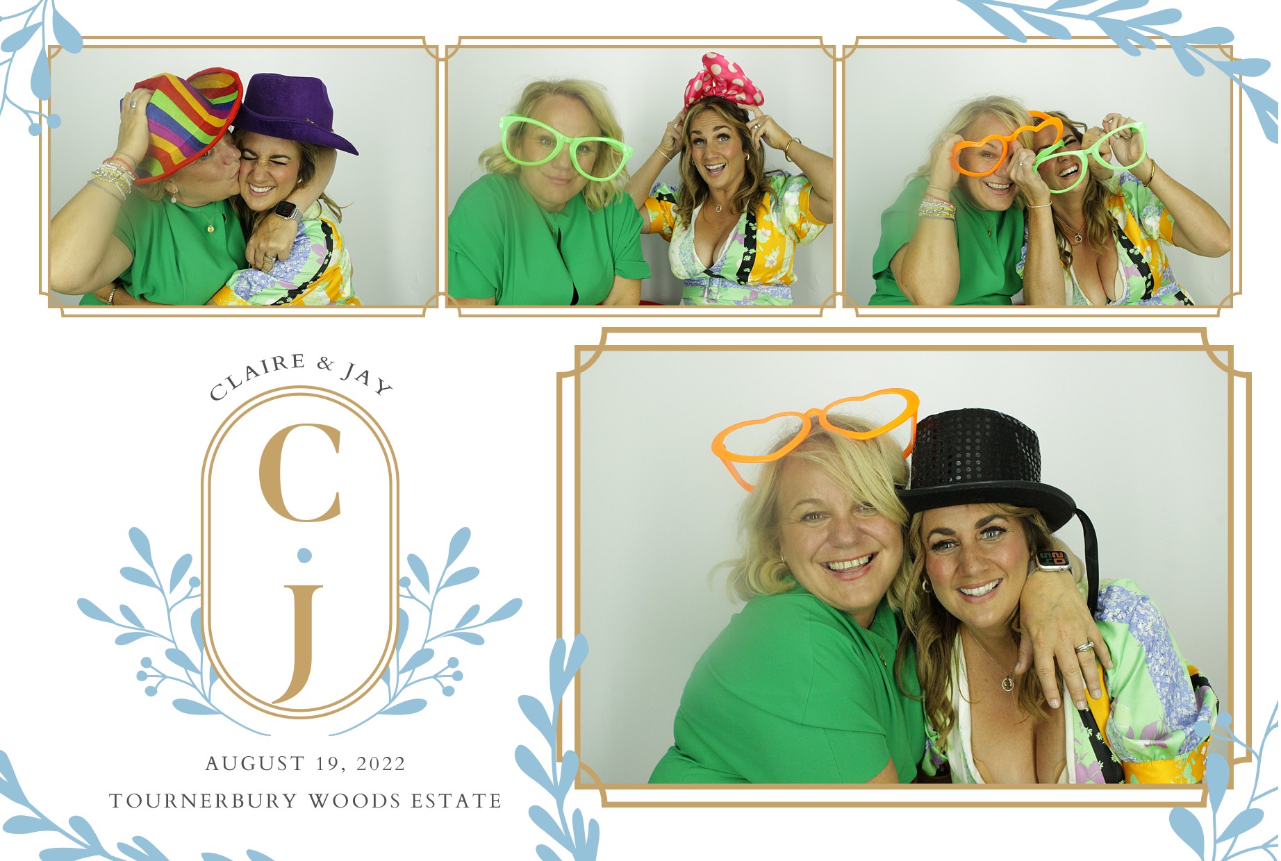 Claire & Jay's Wedding  | View more photos from the event at gallery.myphotoboothexperience.co.uk/u/MyPhotoBoothExperienceLtd/Claire-Jays-Wedding