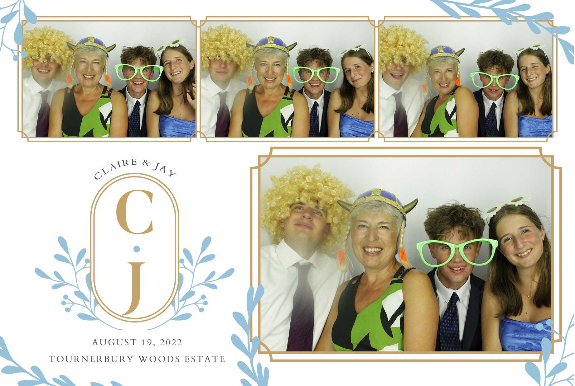 Claire & Jay's Wedding  | View more photos from the event at gallery.myphotoboothexperience.co.uk/u/MyPhotoBoothExperienceLtd/Claire-Jays-Wedding