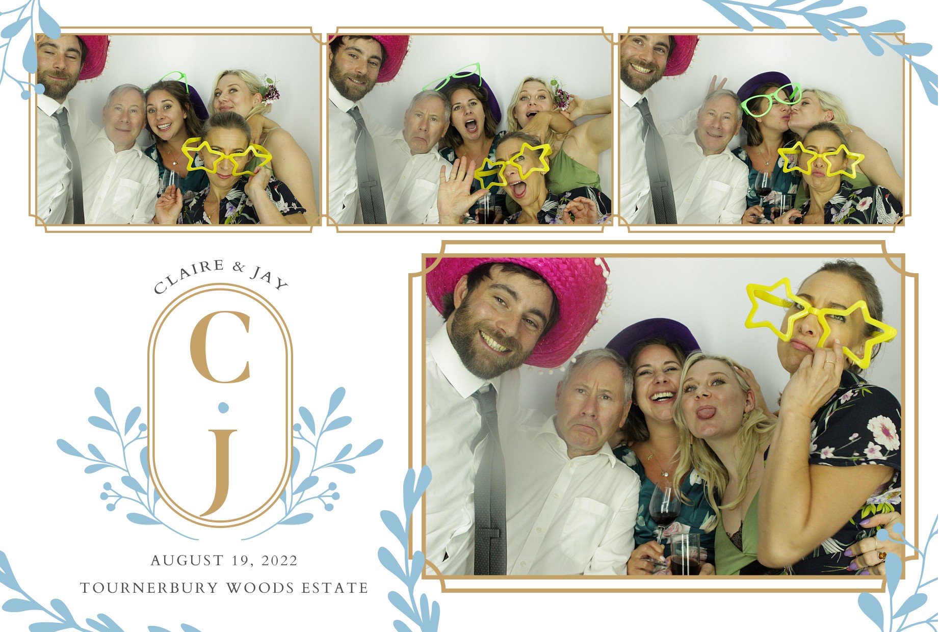 Claire & Jay's Wedding  | View more photos from the event at gallery.myphotoboothexperience.co.uk/u/MyPhotoBoothExperienceLtd/Claire-Jays-Wedding
