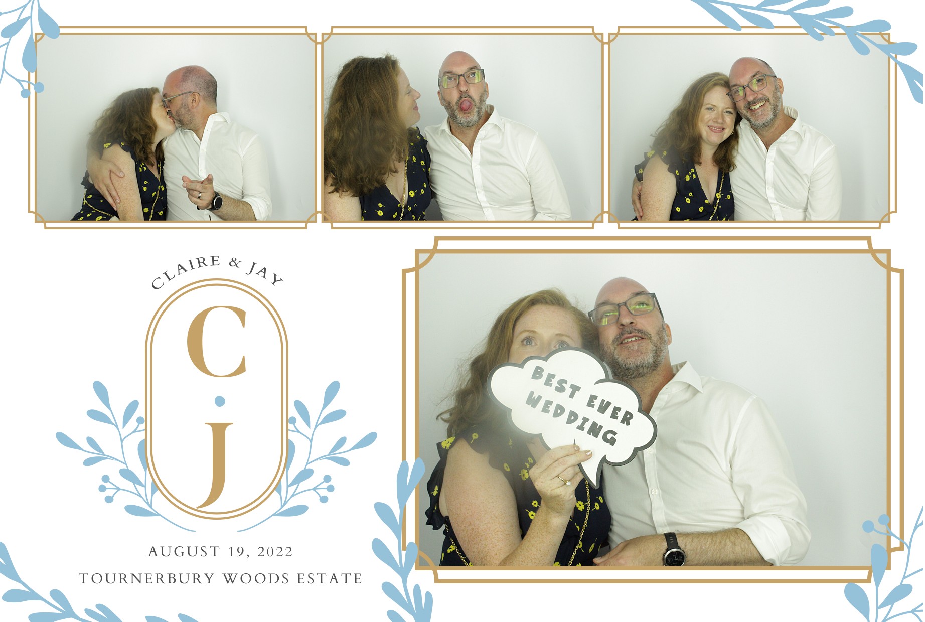 Claire & Jay's Wedding  | View more photos from the event at gallery.myphotoboothexperience.co.uk/u/MyPhotoBoothExperienceLtd/Claire-Jays-Wedding