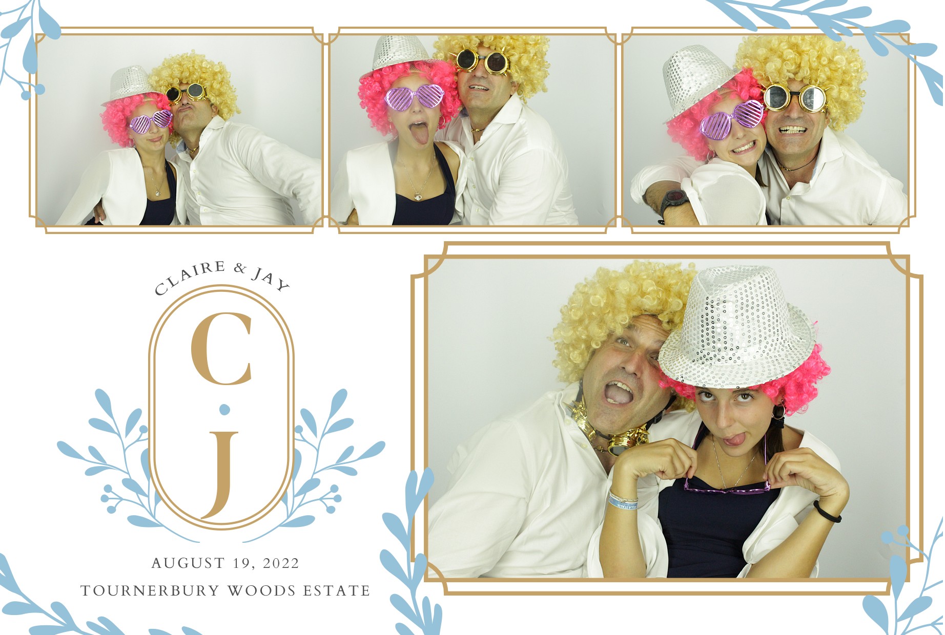 Claire & Jay's Wedding  | View more photos from the event at gallery.myphotoboothexperience.co.uk/u/MyPhotoBoothExperienceLtd/Claire-Jays-Wedding