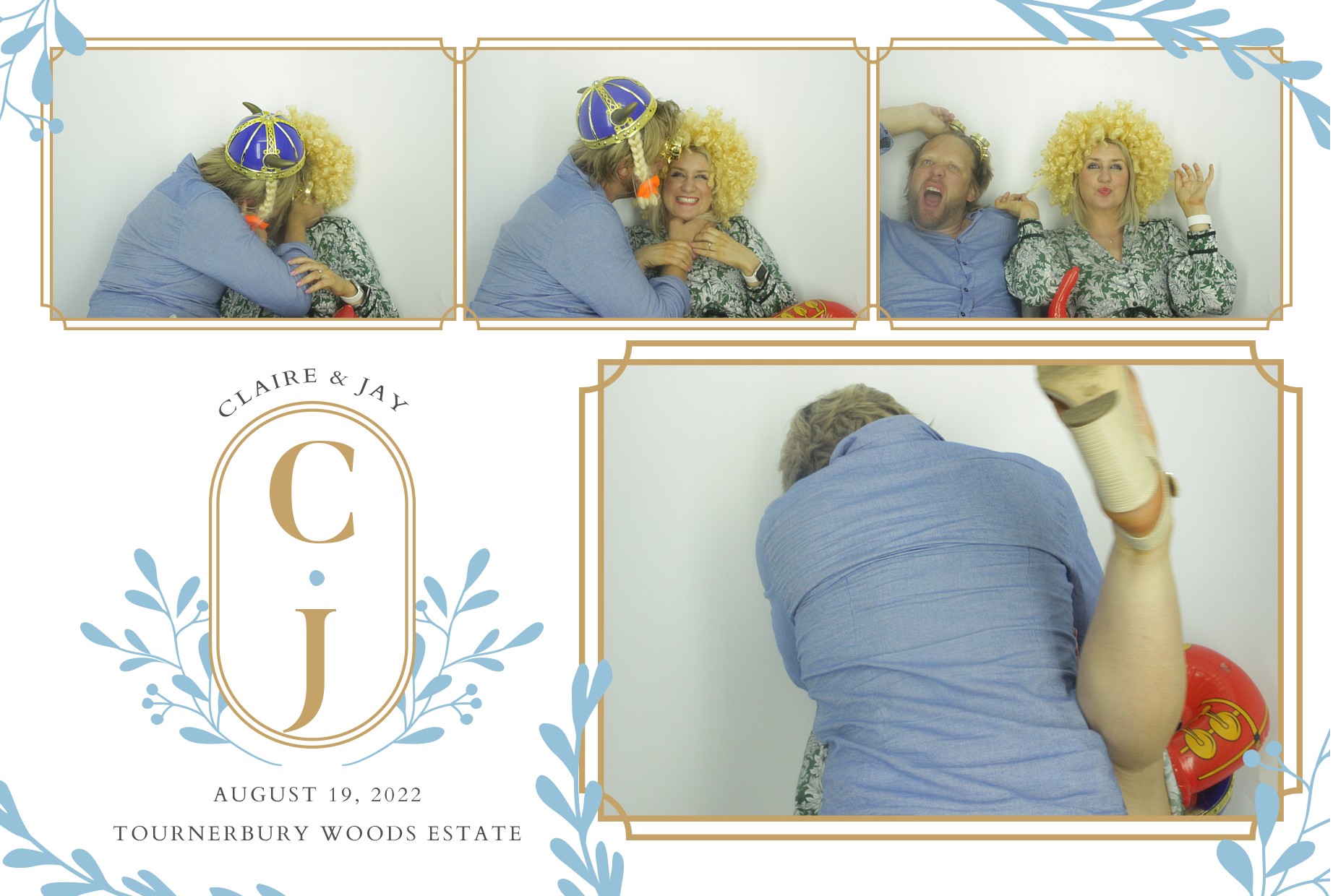 Claire & Jay's Wedding  | View more photos from the event at gallery.myphotoboothexperience.co.uk/u/MyPhotoBoothExperienceLtd/Claire-Jays-Wedding
