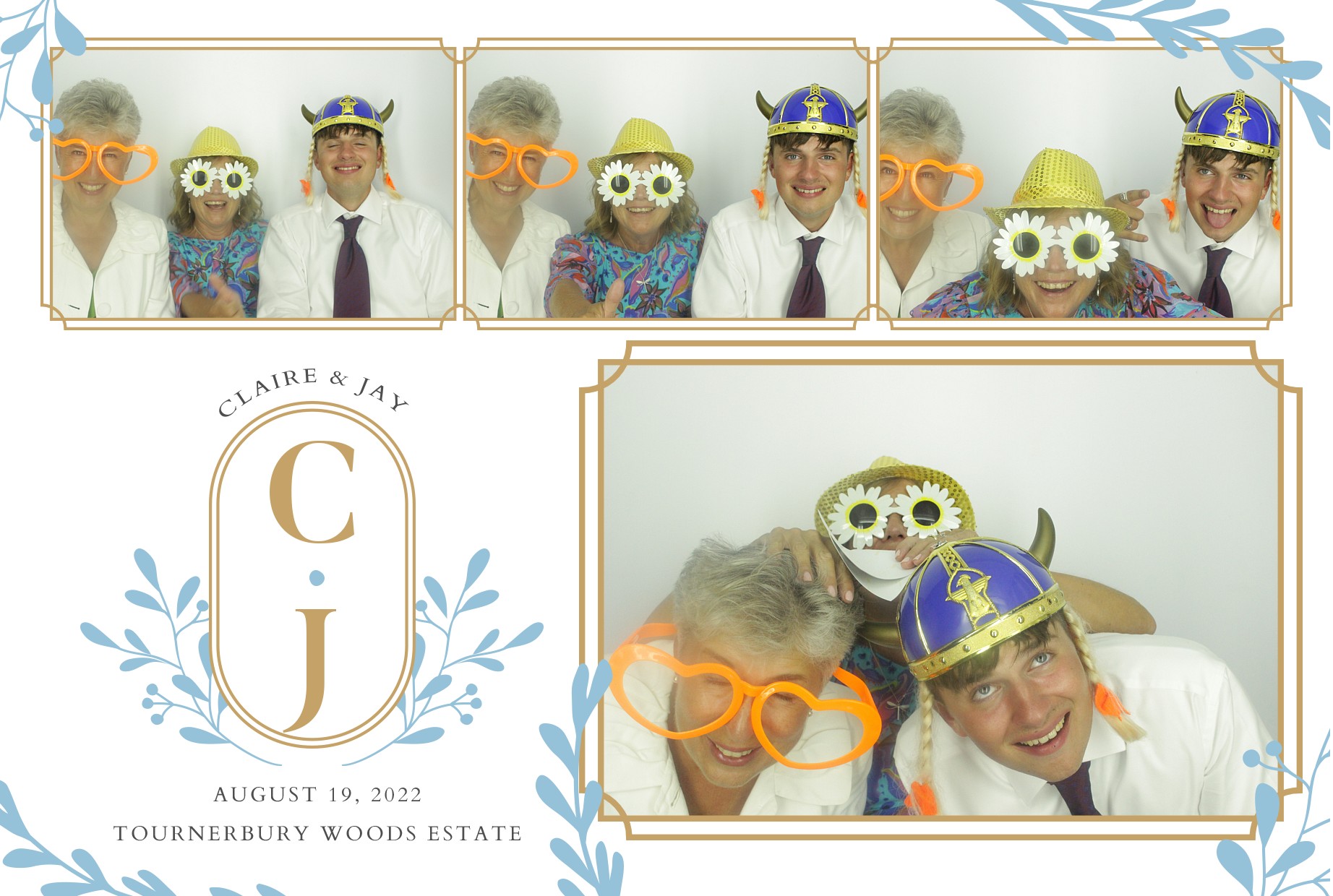 Claire & Jay's Wedding  | View more photos from the event at gallery.myphotoboothexperience.co.uk/u/MyPhotoBoothExperienceLtd/Claire-Jays-Wedding