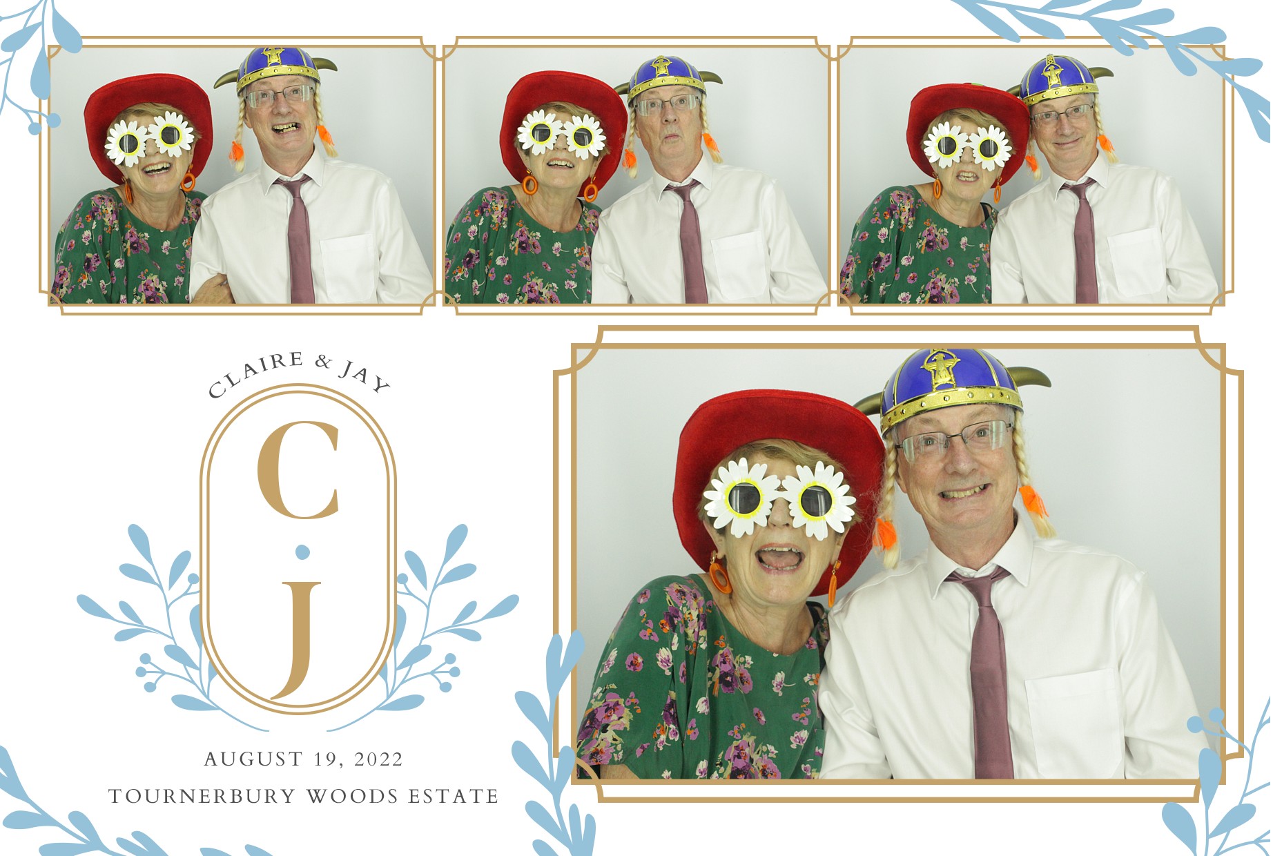 Claire & Jay's Wedding  | View more photos from the event at gallery.myphotoboothexperience.co.uk/u/MyPhotoBoothExperienceLtd/Claire-Jays-Wedding