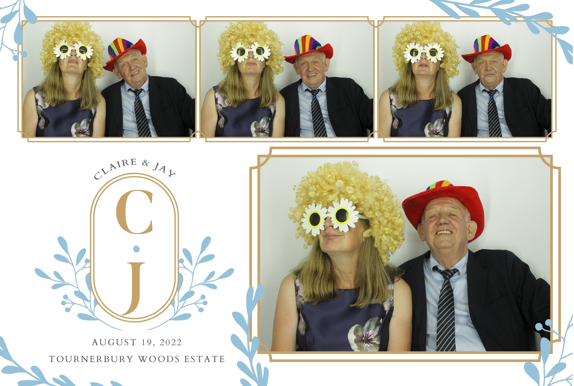 Claire & Jay's Wedding  | View more photos from the event at gallery.myphotoboothexperience.co.uk/u/MyPhotoBoothExperienceLtd/Claire-Jays-Wedding