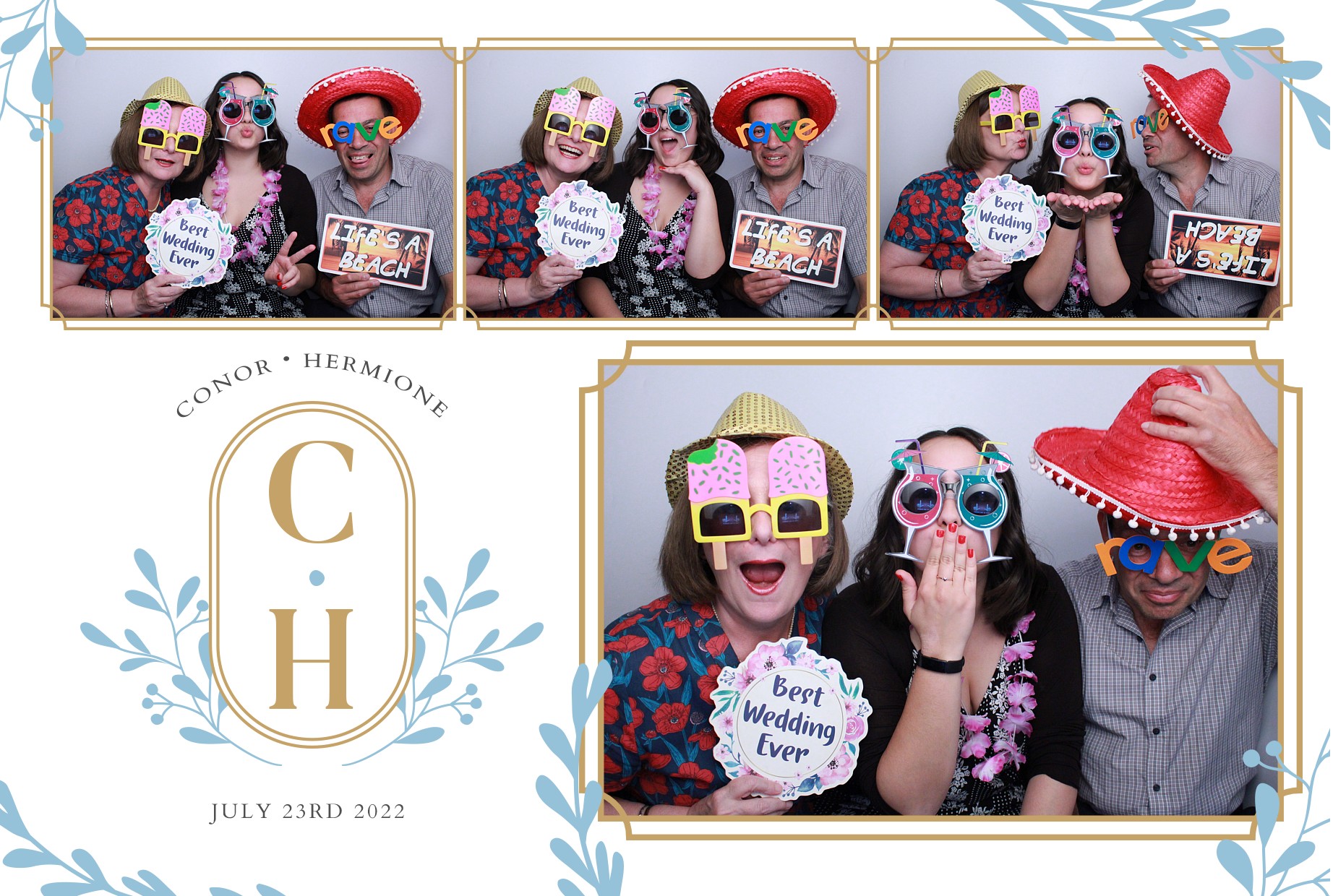 Conor & Hermione's Wedding  | View more photos from the event at gallery.myphotoboothexperience.co.uk/u/MyPhotoBoothExperienceLtd/Conor-Hermiones-Wedding
