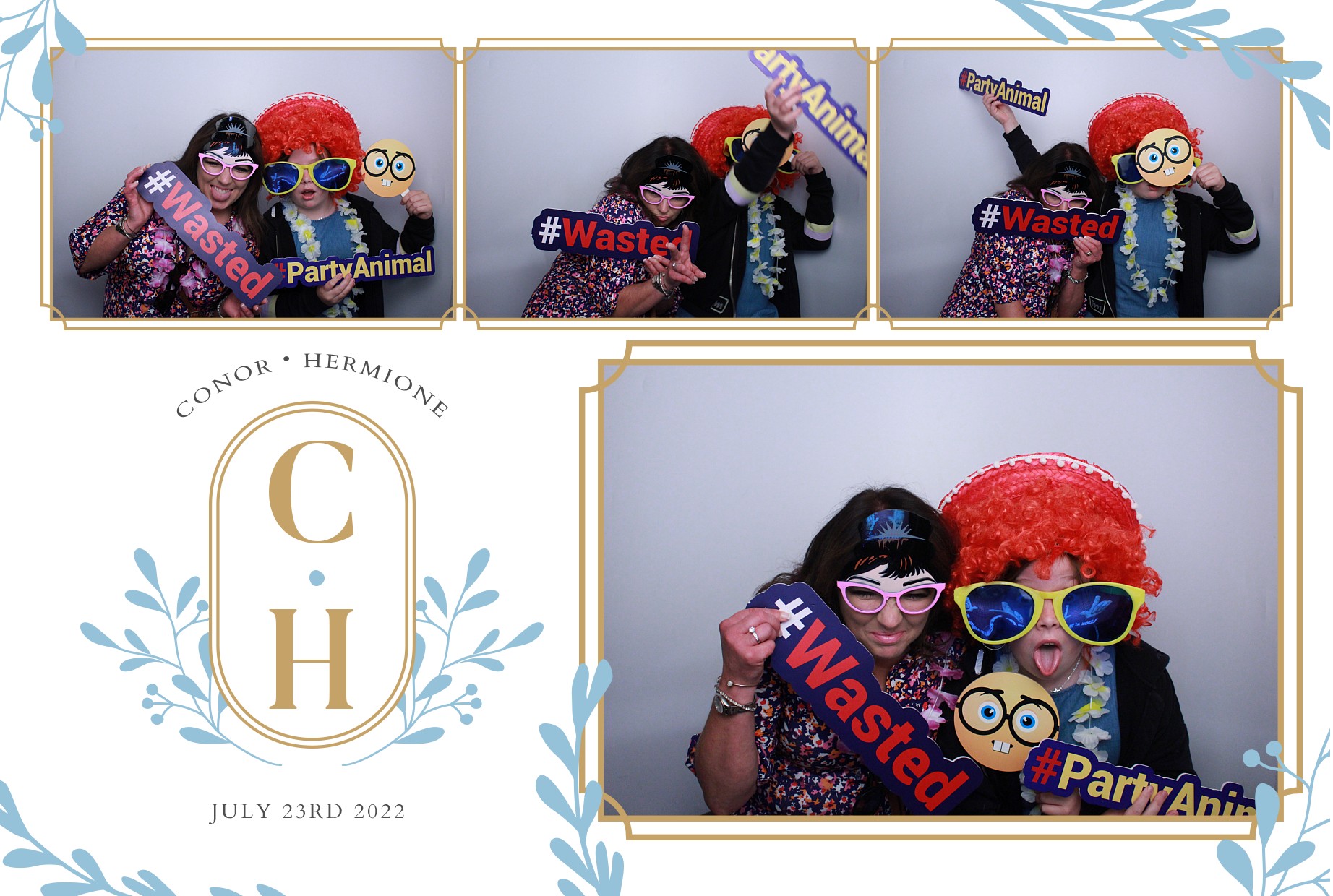 Conor & Hermione's Wedding  | View more photos from the event at gallery.myphotoboothexperience.co.uk/u/MyPhotoBoothExperienceLtd/Conor-Hermiones-Wedding