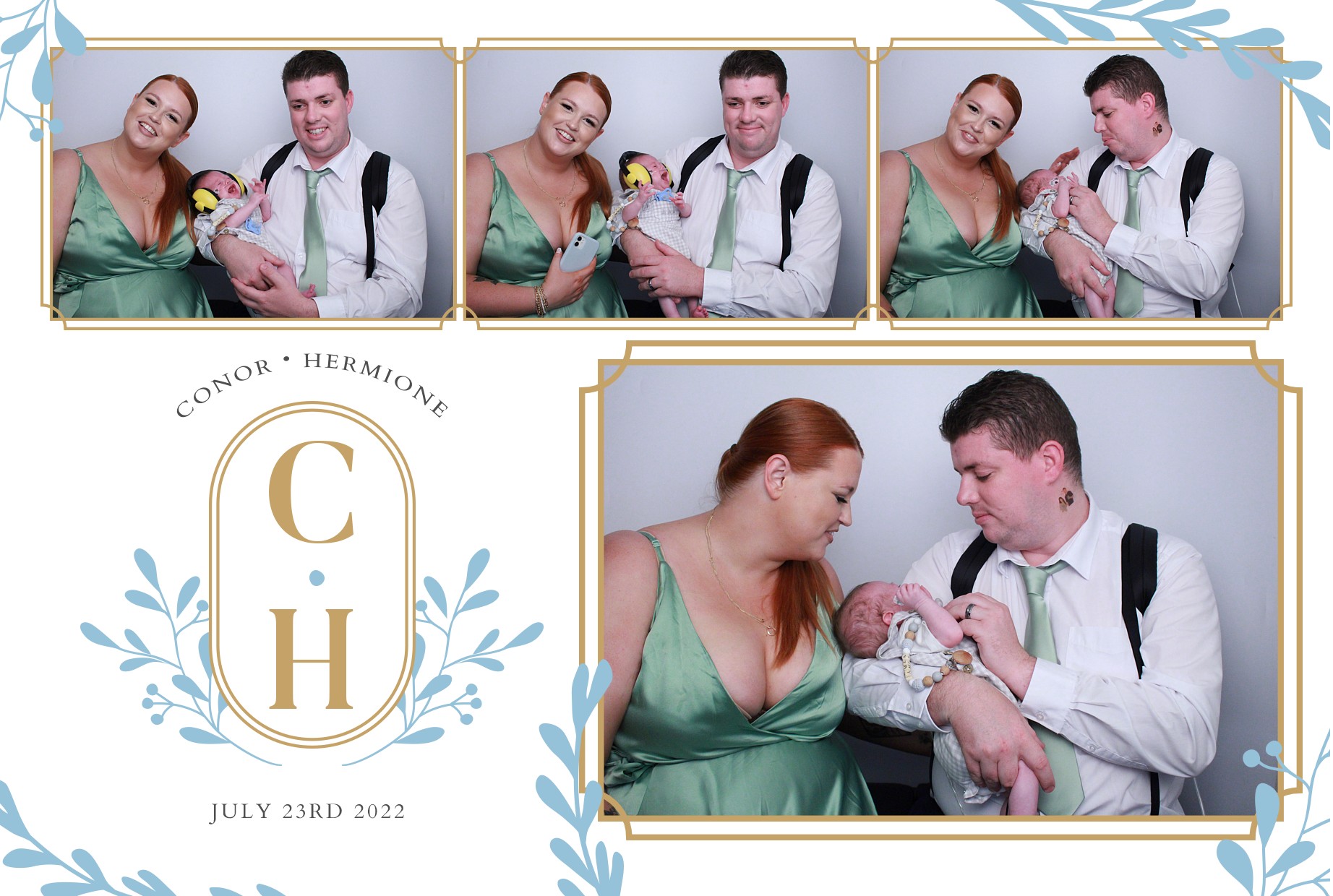 Conor & Hermione's Wedding  | View more photos from the event at gallery.myphotoboothexperience.co.uk/u/MyPhotoBoothExperienceLtd/Conor-Hermiones-Wedding