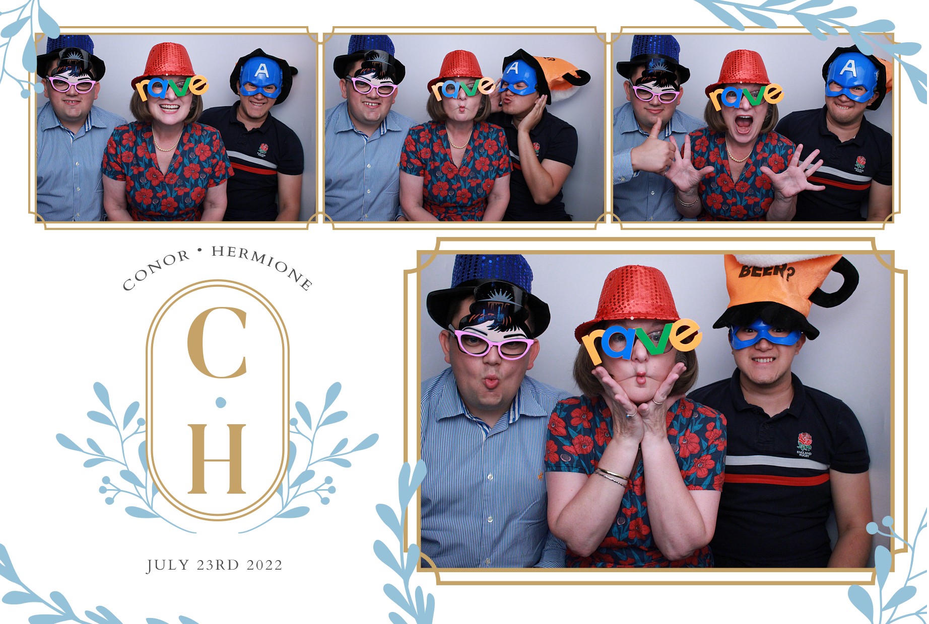 Conor & Hermione's Wedding  | View more photos from the event at gallery.myphotoboothexperience.co.uk/u/MyPhotoBoothExperienceLtd/Conor-Hermiones-Wedding