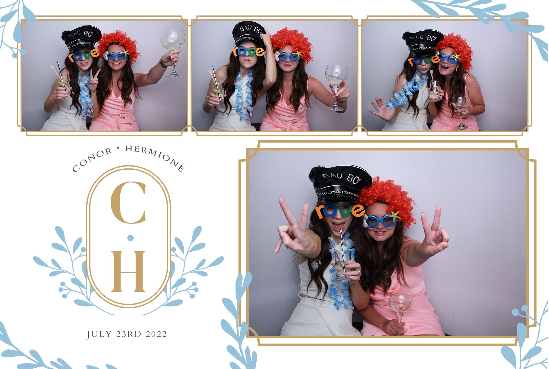 Conor & Hermione's Wedding  | View more photos from the event at gallery.myphotoboothexperience.co.uk/u/MyPhotoBoothExperienceLtd/Conor-Hermiones-Wedding