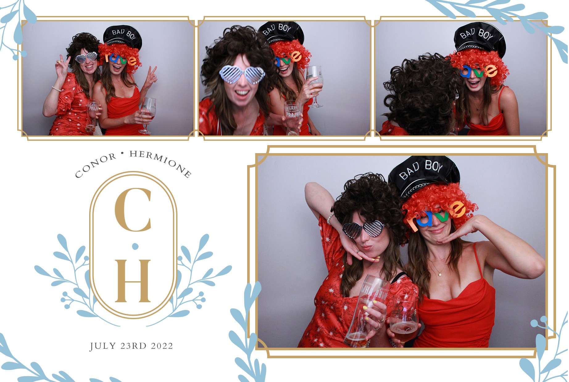 Conor & Hermione's Wedding  | View more photos from the event at gallery.myphotoboothexperience.co.uk/u/MyPhotoBoothExperienceLtd/Conor-Hermiones-Wedding