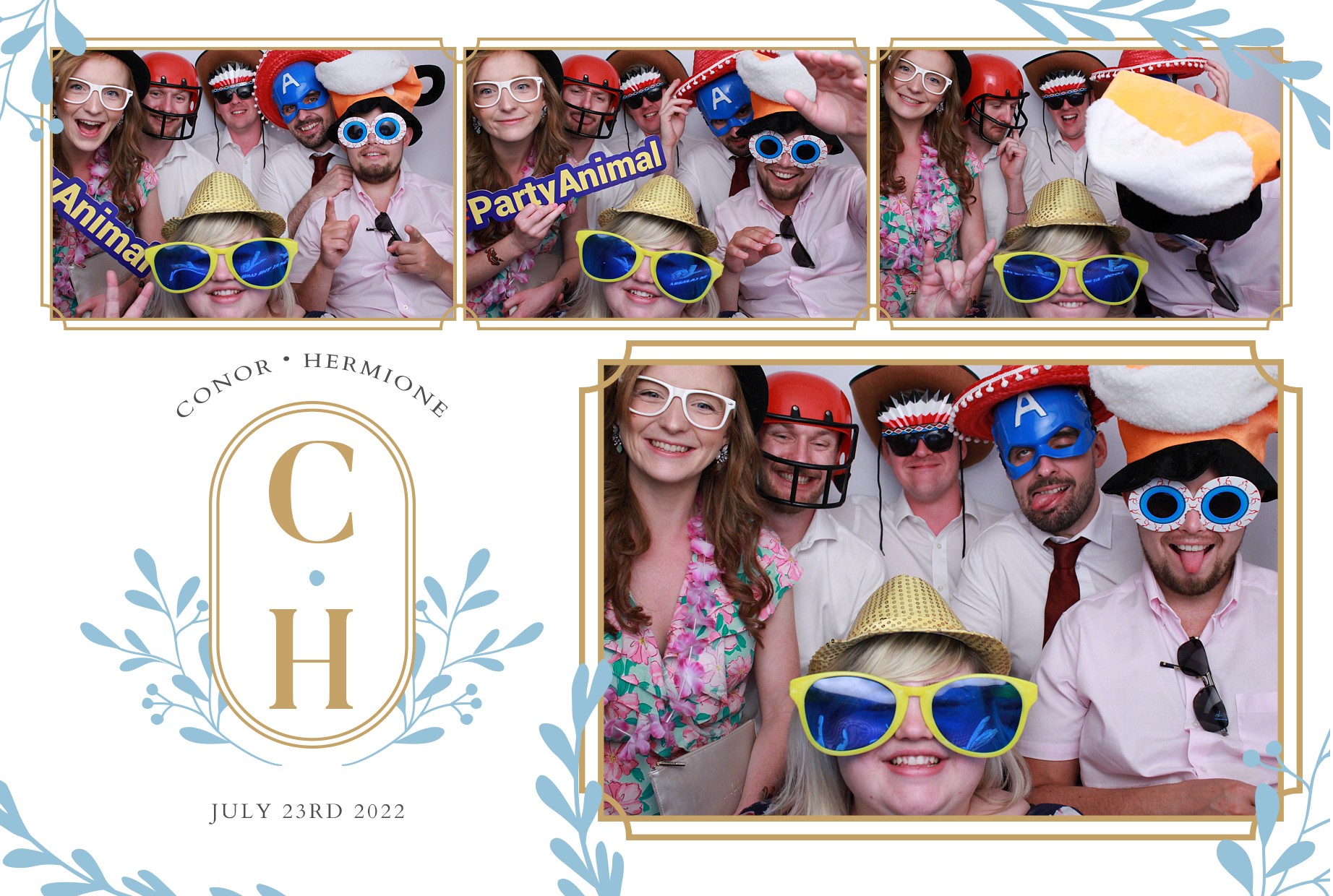 Conor & Hermione's Wedding  | View more photos from the event at gallery.myphotoboothexperience.co.uk/u/MyPhotoBoothExperienceLtd/Conor-Hermiones-Wedding