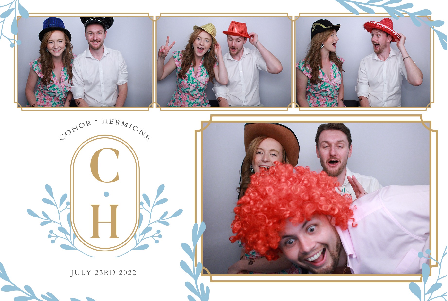 Conor & Hermione's Wedding  | View more photos from the event at gallery.myphotoboothexperience.co.uk/u/MyPhotoBoothExperienceLtd/Conor-Hermiones-Wedding