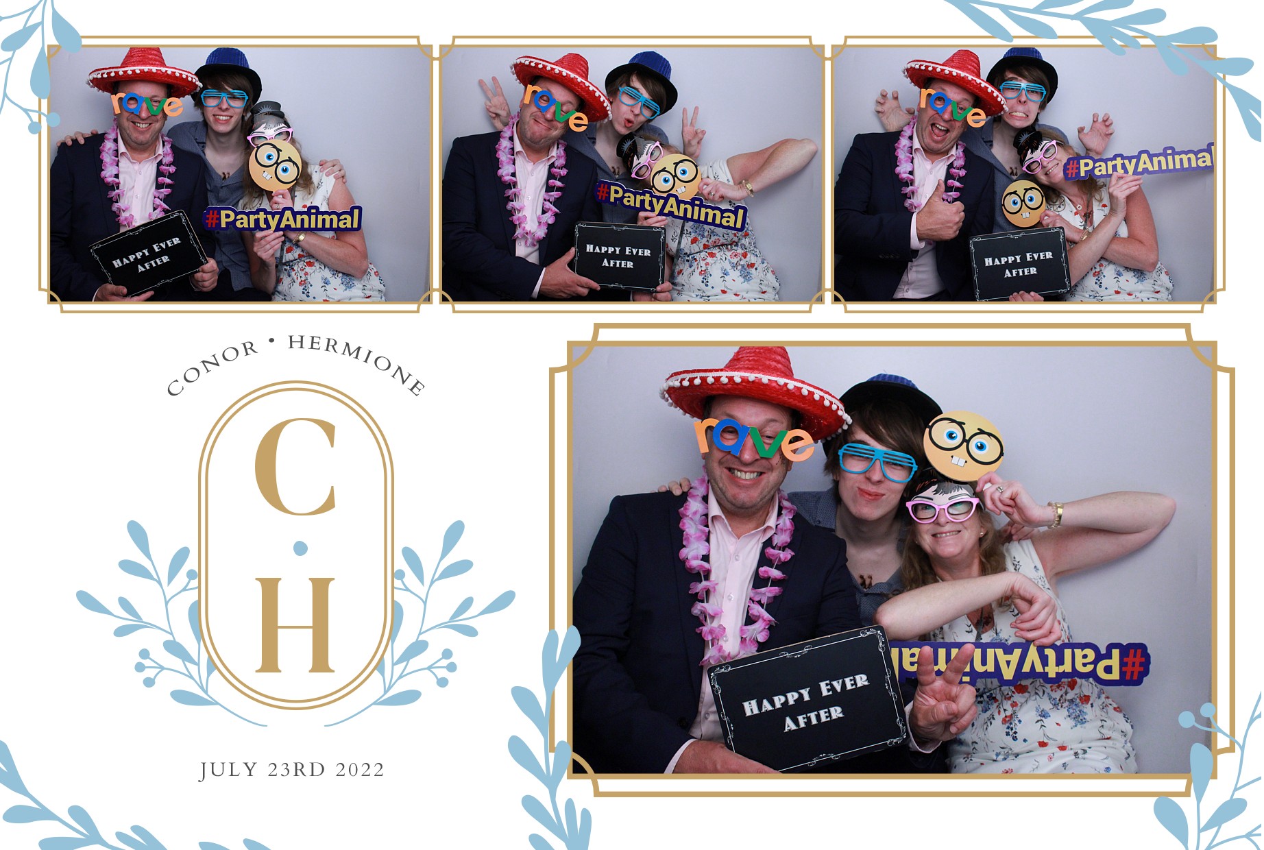 Conor & Hermione's Wedding  | View more photos from the event at gallery.myphotoboothexperience.co.uk/u/MyPhotoBoothExperienceLtd/Conor-Hermiones-Wedding