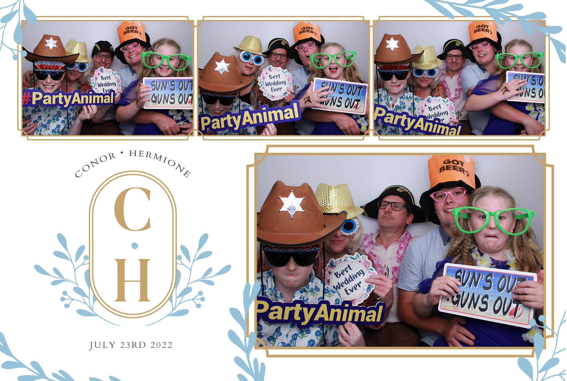Conor & Hermione's Wedding  | View more photos from the event at gallery.myphotoboothexperience.co.uk/u/MyPhotoBoothExperienceLtd/Conor-Hermiones-Wedding
