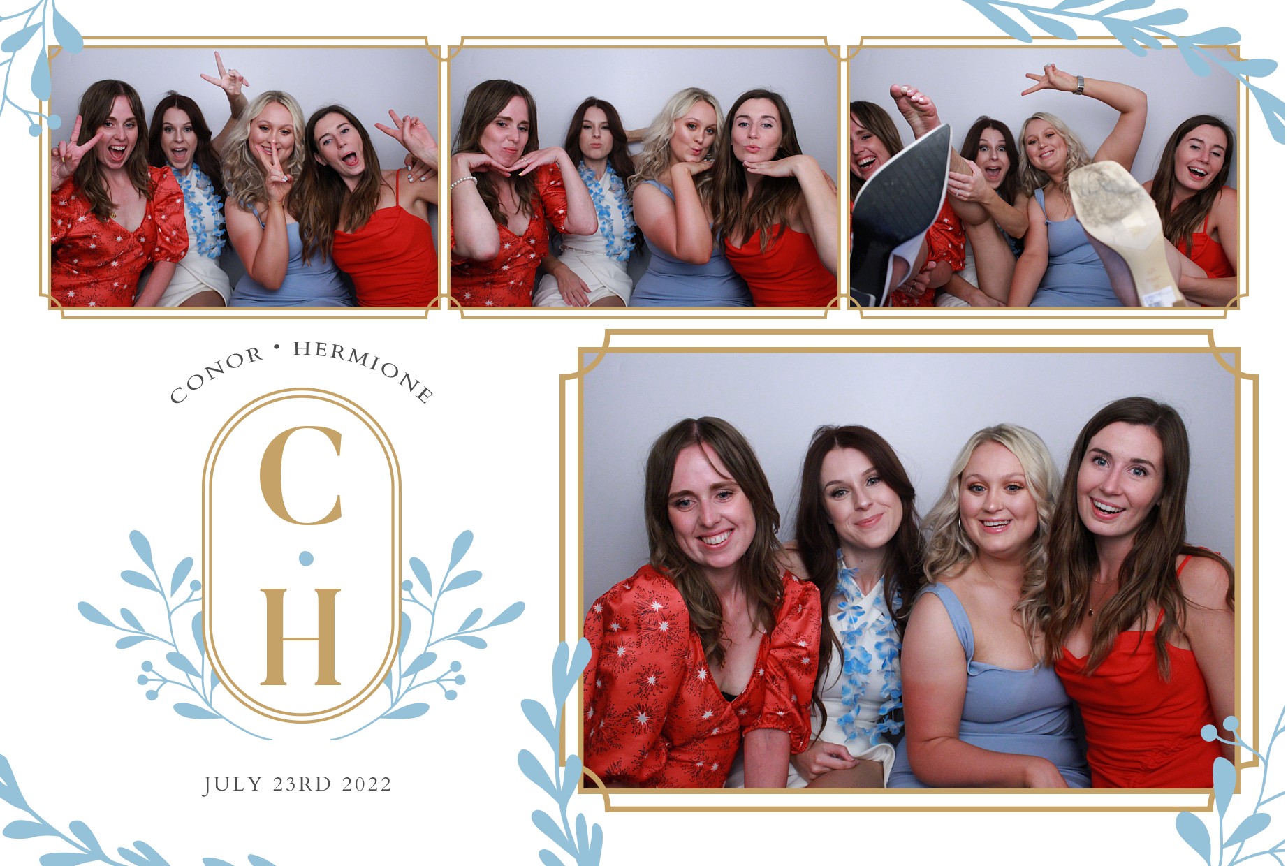 Conor & Hermione's Wedding  | View more photos from the event at gallery.myphotoboothexperience.co.uk/u/MyPhotoBoothExperienceLtd/Conor-Hermiones-Wedding