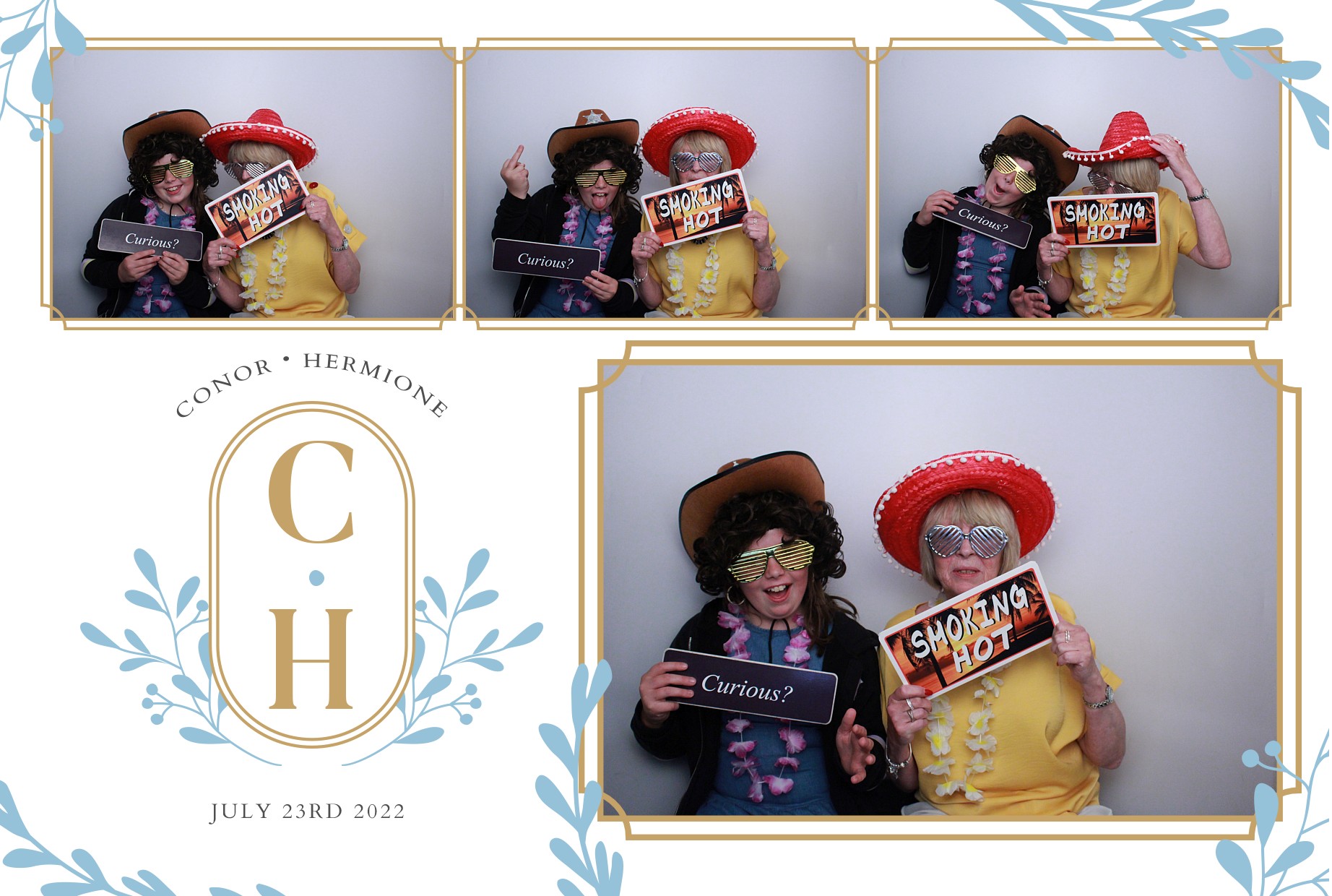 Conor & Hermione's Wedding  | View more photos from the event at gallery.myphotoboothexperience.co.uk/u/MyPhotoBoothExperienceLtd/Conor-Hermiones-Wedding