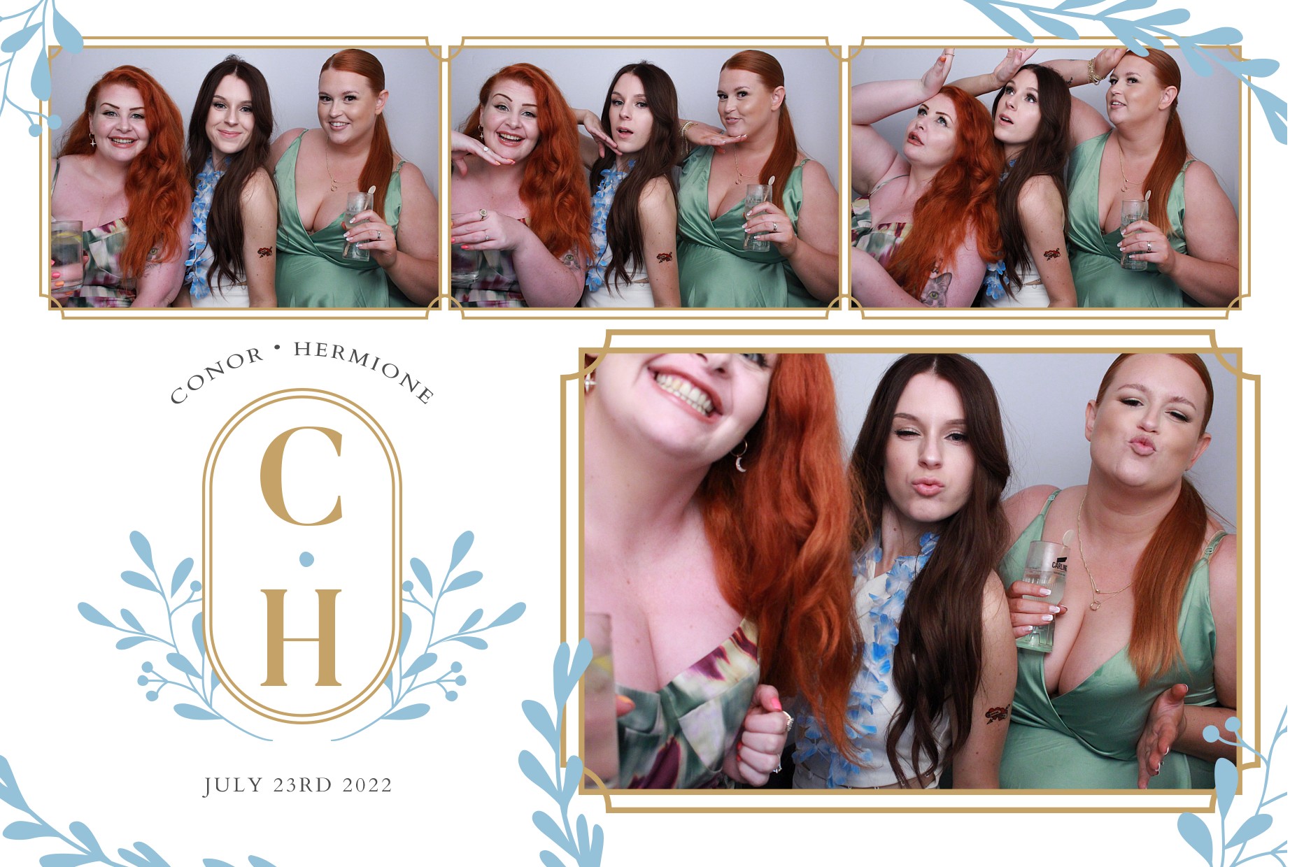 Conor & Hermione's Wedding  | View more photos from the event at gallery.myphotoboothexperience.co.uk/u/MyPhotoBoothExperienceLtd/Conor-Hermiones-Wedding