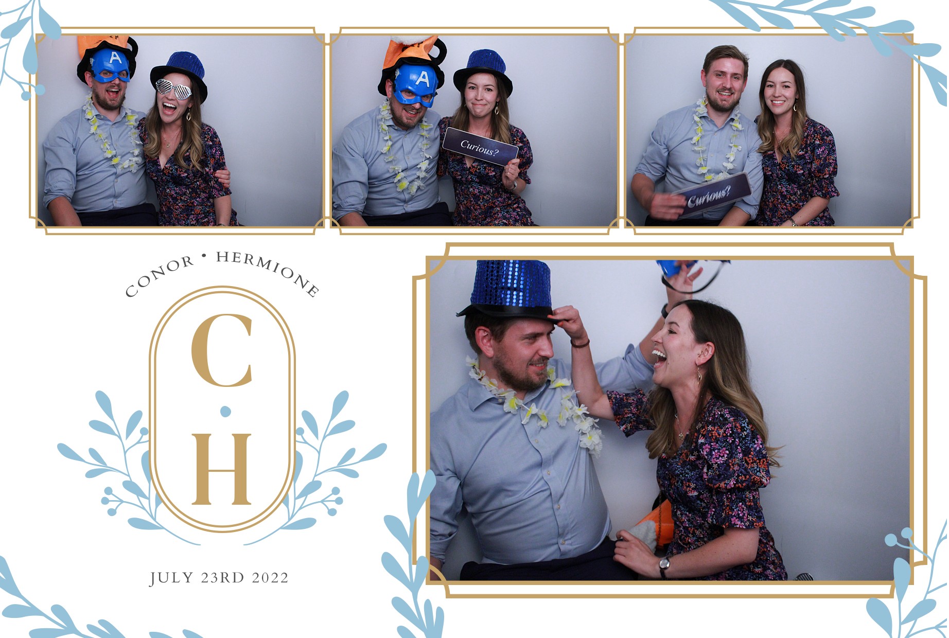 Conor & Hermione's Wedding  | View more photos from the event at gallery.myphotoboothexperience.co.uk/u/MyPhotoBoothExperienceLtd/Conor-Hermiones-Wedding