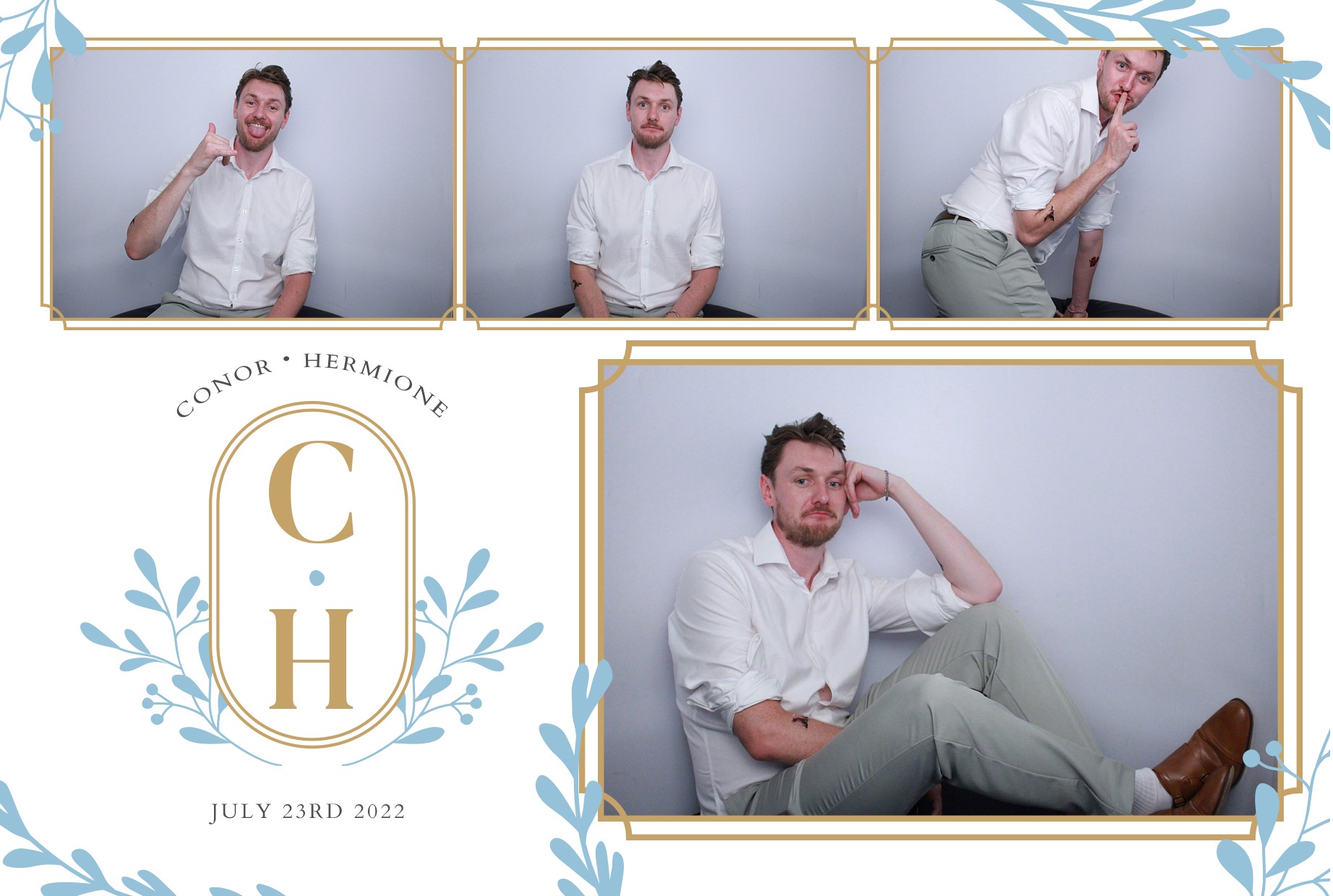 Conor & Hermione's Wedding  | View more photos from the event at gallery.myphotoboothexperience.co.uk/u/MyPhotoBoothExperienceLtd/Conor-Hermiones-Wedding