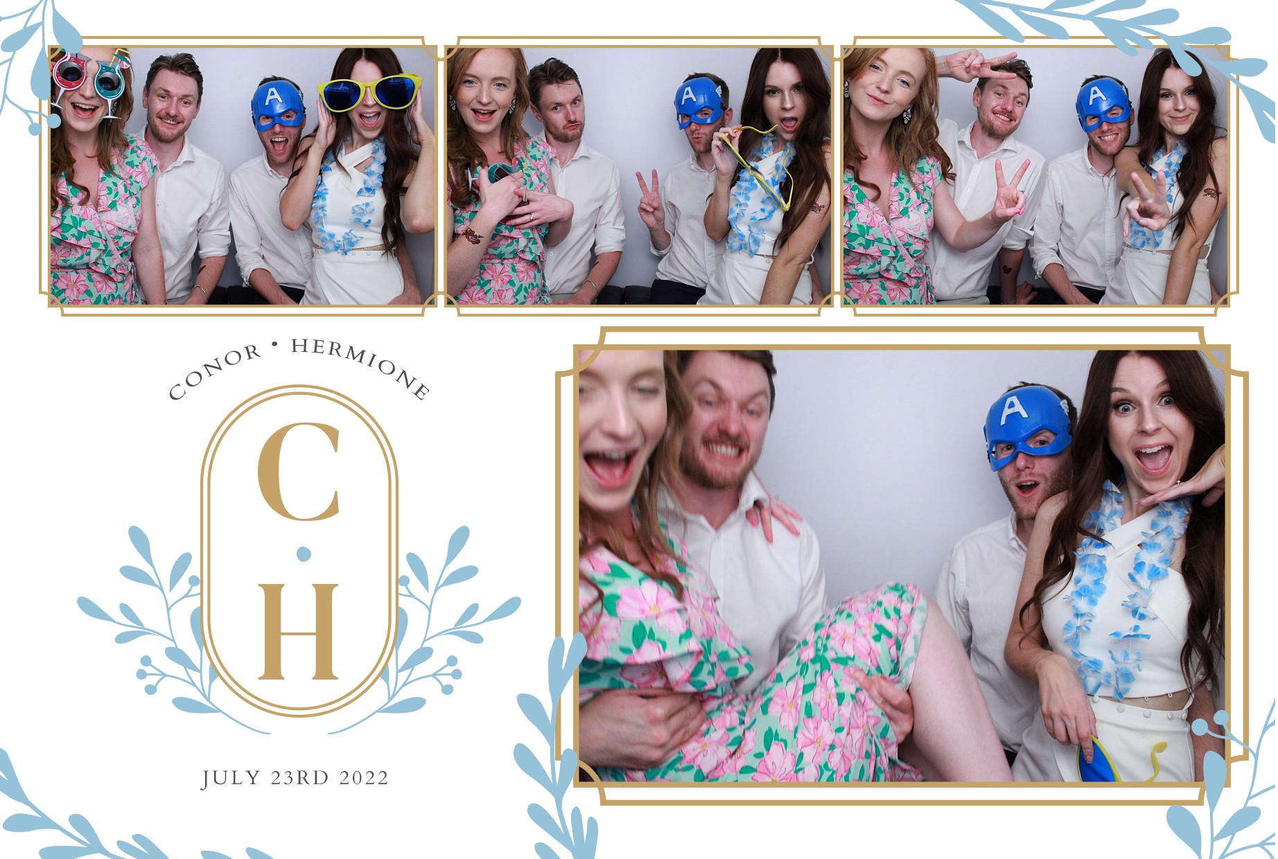 Conor & Hermione's Wedding  | View more photos from the event at gallery.myphotoboothexperience.co.uk/u/MyPhotoBoothExperienceLtd/Conor-Hermiones-Wedding