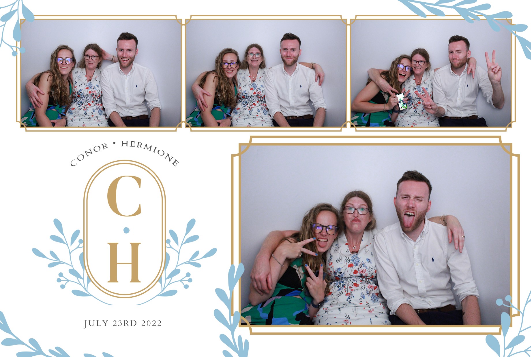 Conor & Hermione's Wedding  | View more photos from the event at gallery.myphotoboothexperience.co.uk/u/MyPhotoBoothExperienceLtd/Conor-Hermiones-Wedding