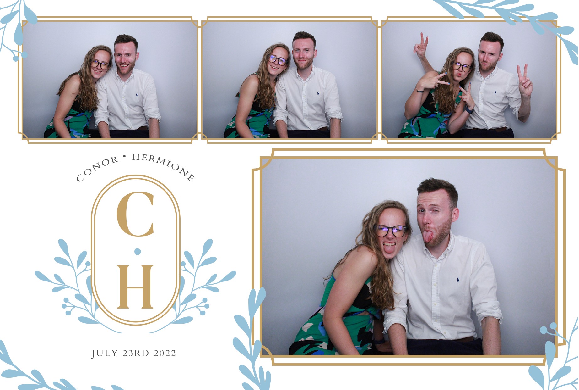 Conor & Hermione's Wedding  | View more photos from the event at gallery.myphotoboothexperience.co.uk/u/MyPhotoBoothExperienceLtd/Conor-Hermiones-Wedding