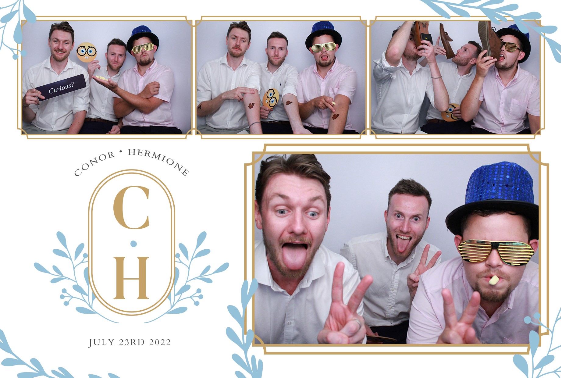 Conor & Hermione's Wedding  | View more photos from the event at gallery.myphotoboothexperience.co.uk/u/MyPhotoBoothExperienceLtd/Conor-Hermiones-Wedding