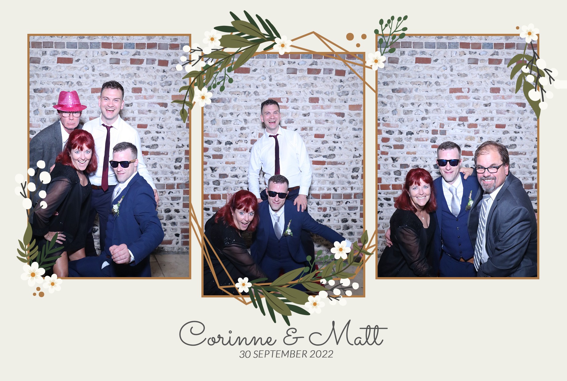 Corinne & Matt's Wedding | View more photos from the event at gallery.myphotoboothexperience.co.uk/u/MyPhotoBoothExperienceLtd/Corinne-Matts-Wedding