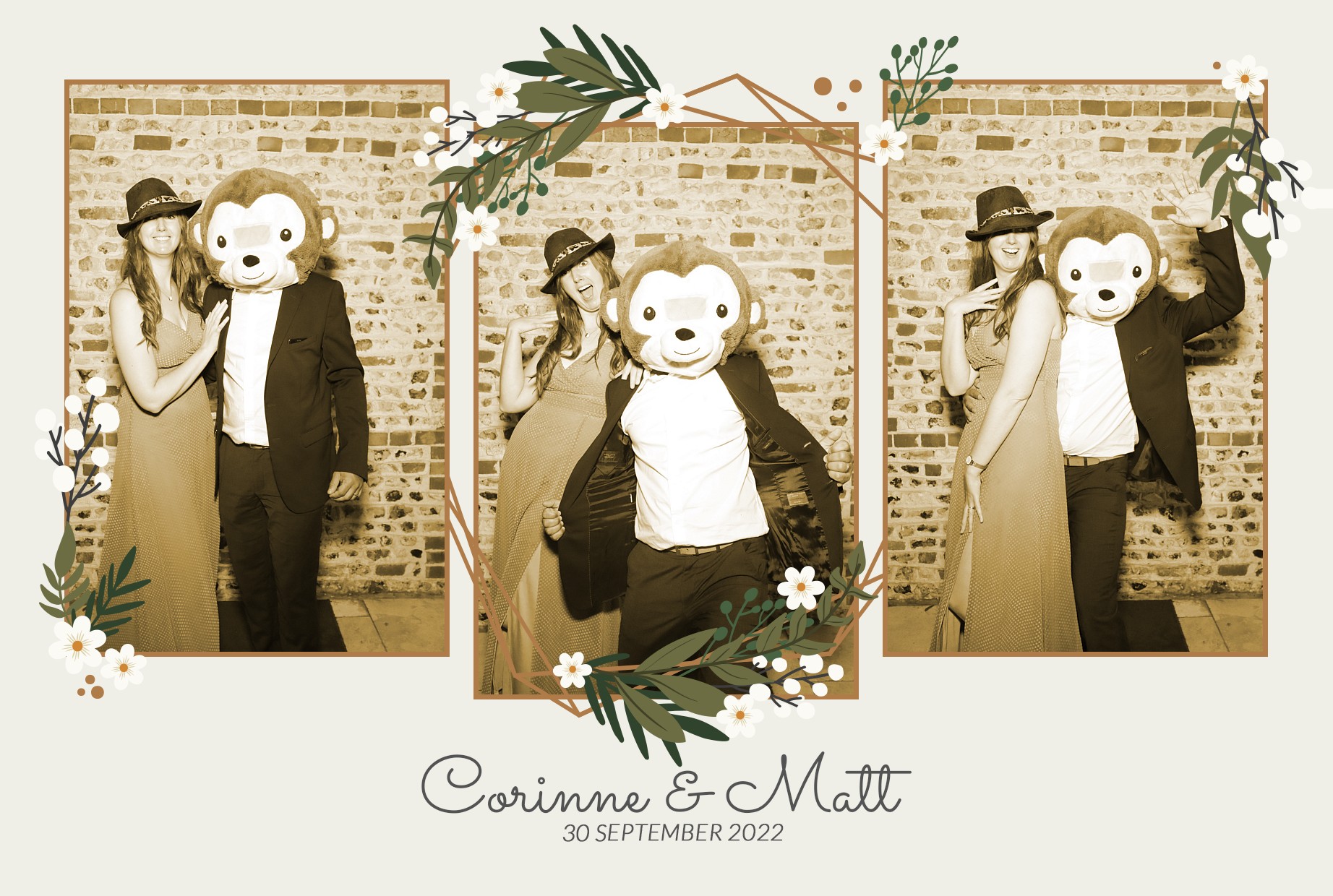 Corinne & Matt's Wedding | View more photos from the event at gallery.myphotoboothexperience.co.uk/u/MyPhotoBoothExperienceLtd/Corinne-Matts-Wedding