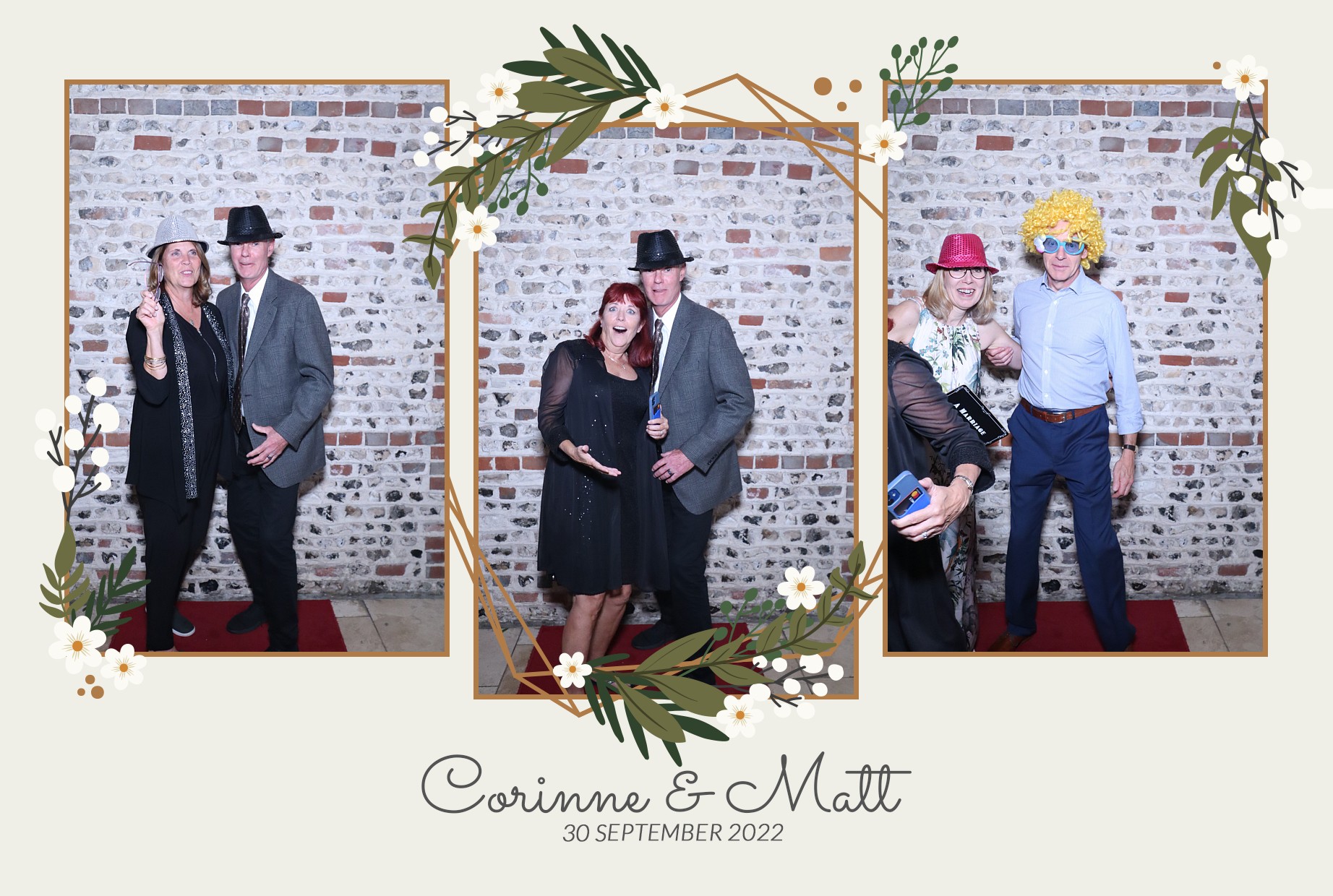 Corinne & Matt's Wedding | View more photos from the event at gallery.myphotoboothexperience.co.uk/u/MyPhotoBoothExperienceLtd/Corinne-Matts-Wedding