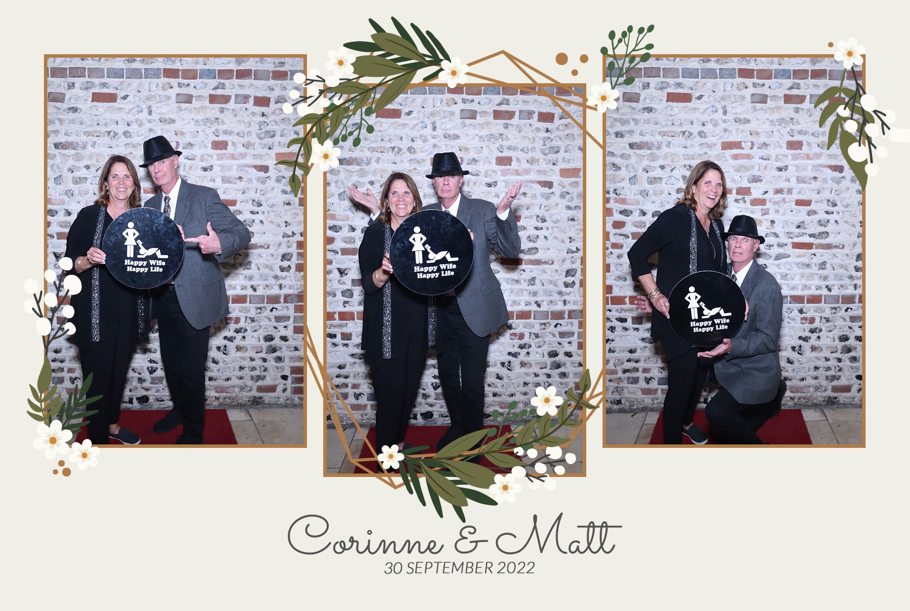 Corinne & Matt's Wedding | View more photos from the event at gallery.myphotoboothexperience.co.uk/u/MyPhotoBoothExperienceLtd/Corinne-Matts-Wedding
