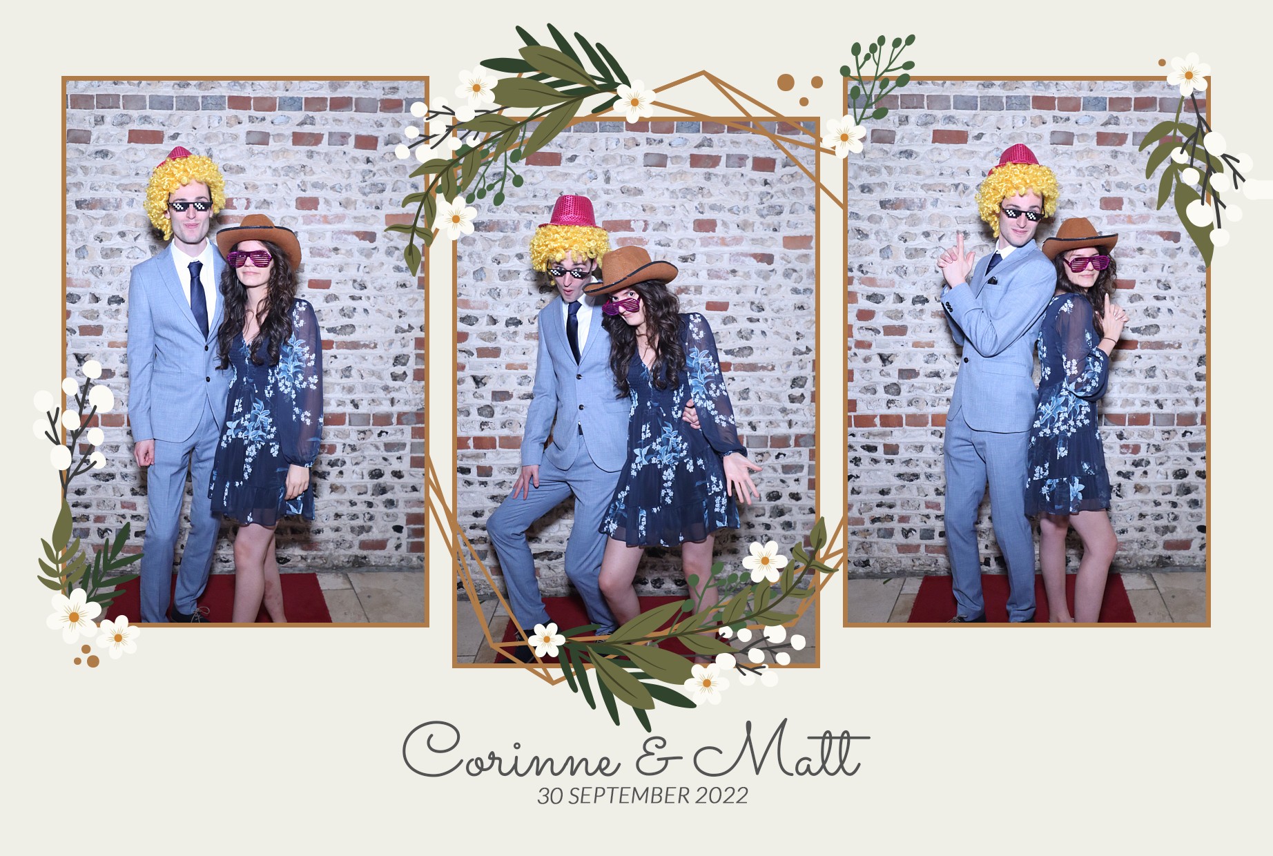 Corinne & Matt's Wedding | View more photos from the event at gallery.myphotoboothexperience.co.uk/u/MyPhotoBoothExperienceLtd/Corinne-Matts-Wedding