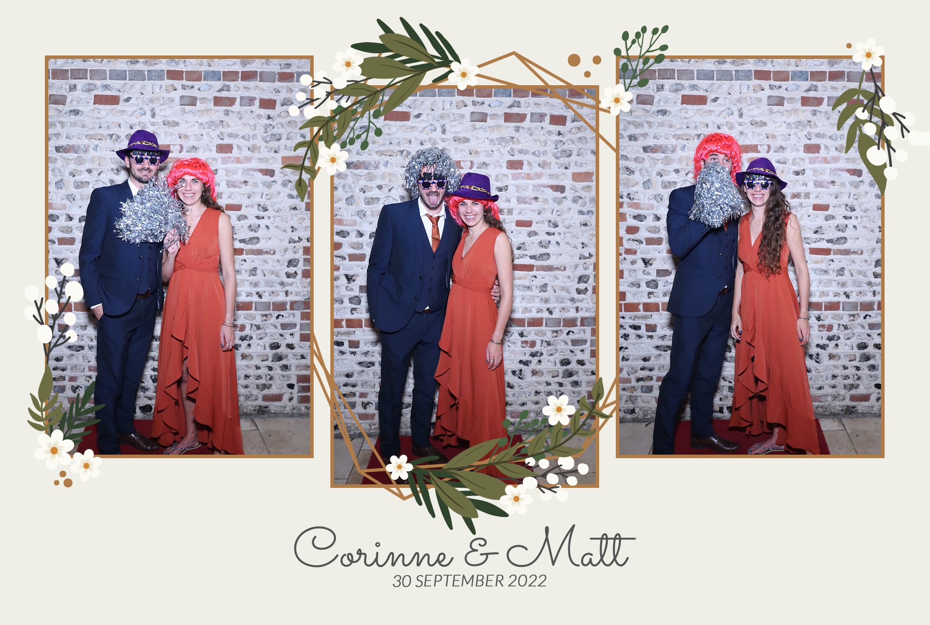 Corinne & Matt's Wedding | View more photos from the event at gallery.myphotoboothexperience.co.uk/u/MyPhotoBoothExperienceLtd/Corinne-Matts-Wedding