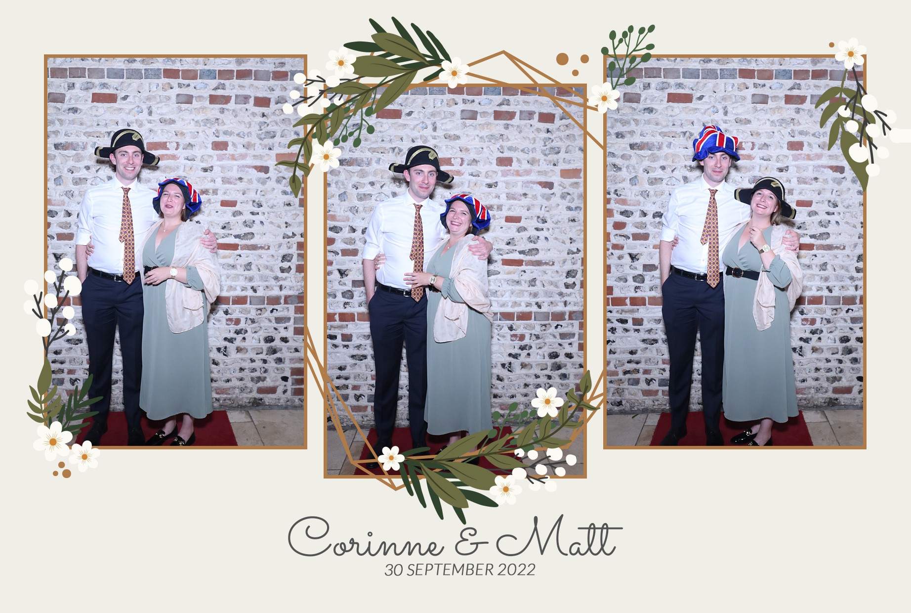 Corinne & Matt's Wedding | View more photos from the event at gallery.myphotoboothexperience.co.uk/u/MyPhotoBoothExperienceLtd/Corinne-Matts-Wedding