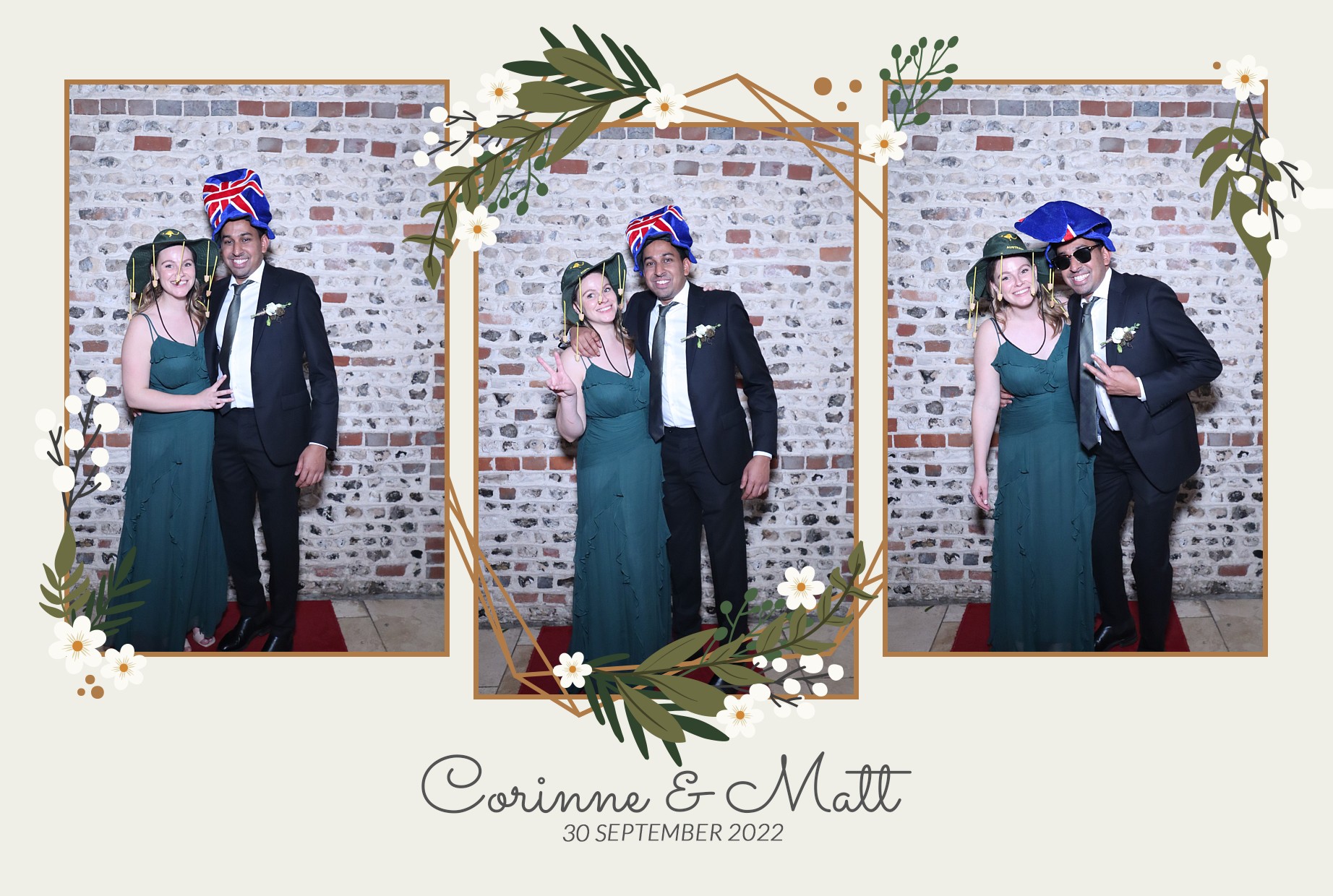 Corinne & Matt's Wedding | View more photos from the event at gallery.myphotoboothexperience.co.uk/u/MyPhotoBoothExperienceLtd/Corinne-Matts-Wedding